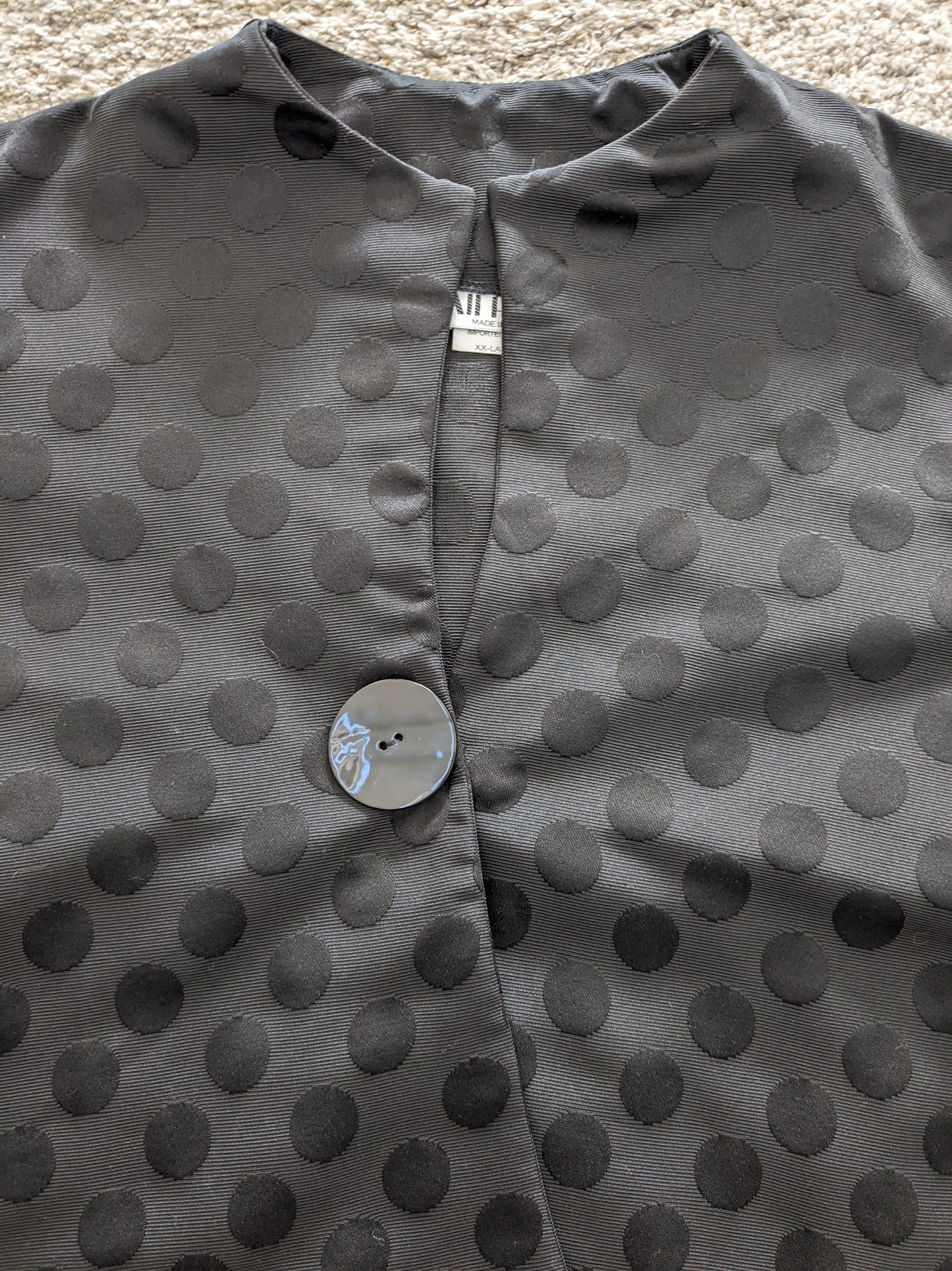 1980s mod polka dot swing jacket Jacket Rad Bonnie's Vintage