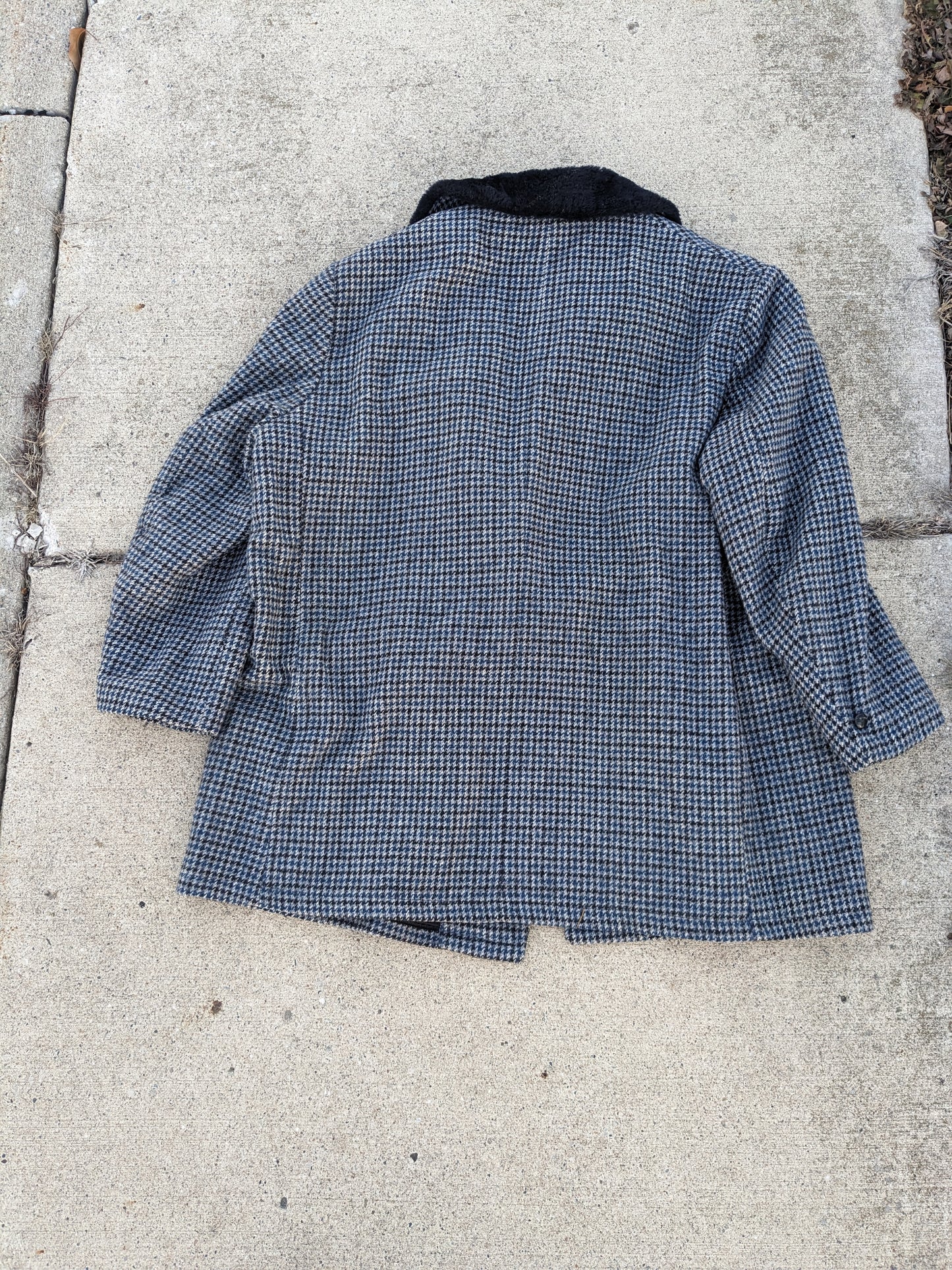 1970s Sears houndstooth jacket Coat Rad Bonnie's Vintage