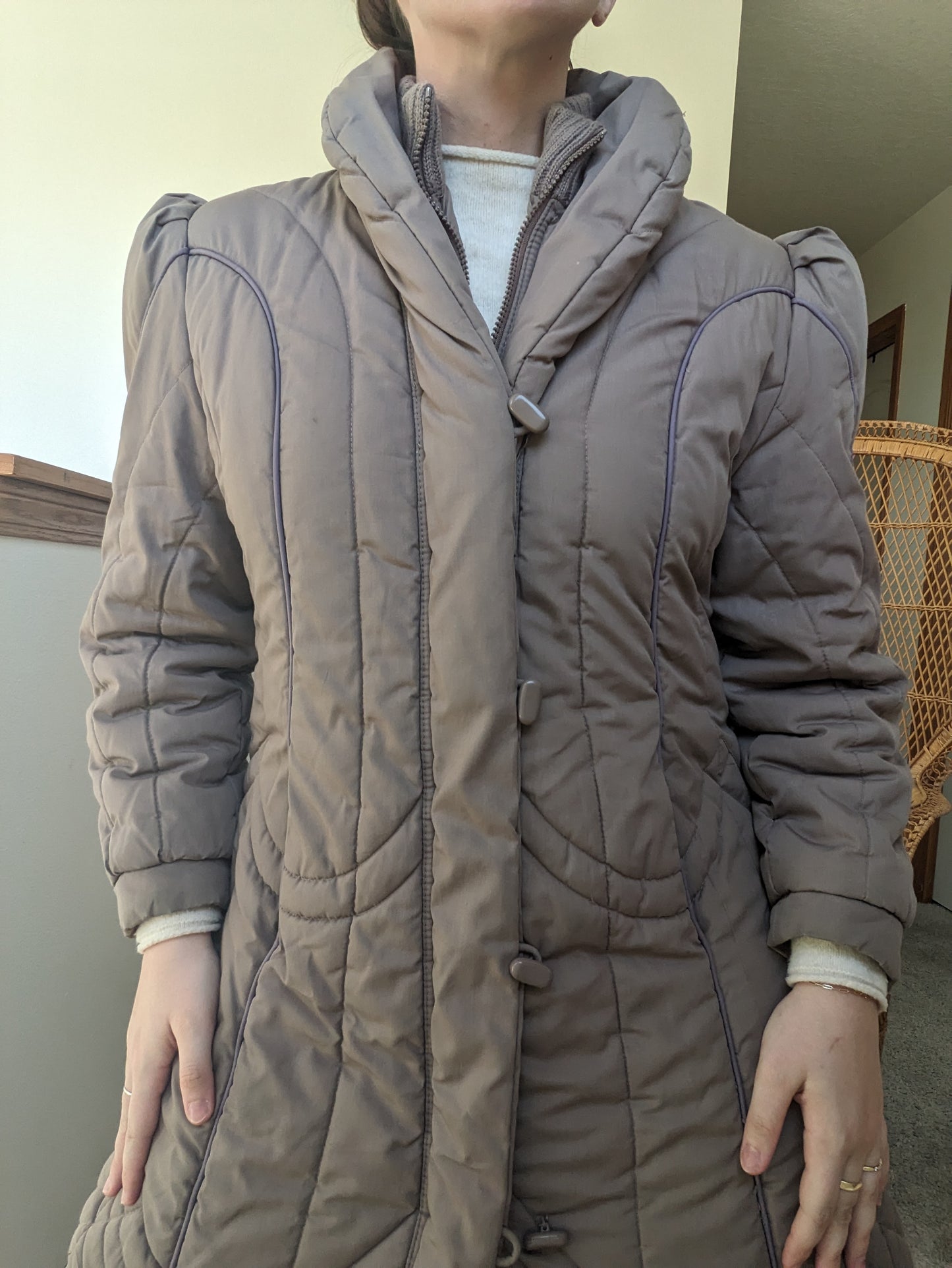 1985 Montgomery Ward puffer coat Coat Rad Bonnie's Vintage