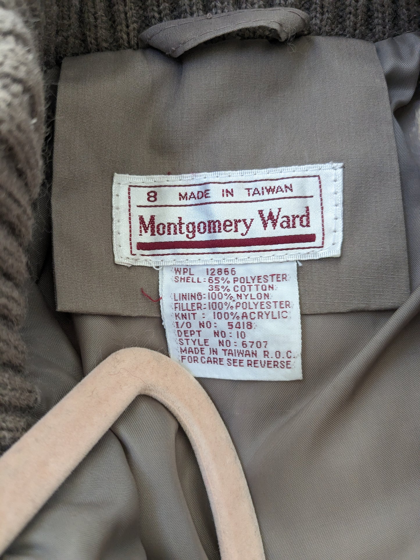 1985 Montgomery Ward puffer coat Coat Rad Bonnie's Vintage