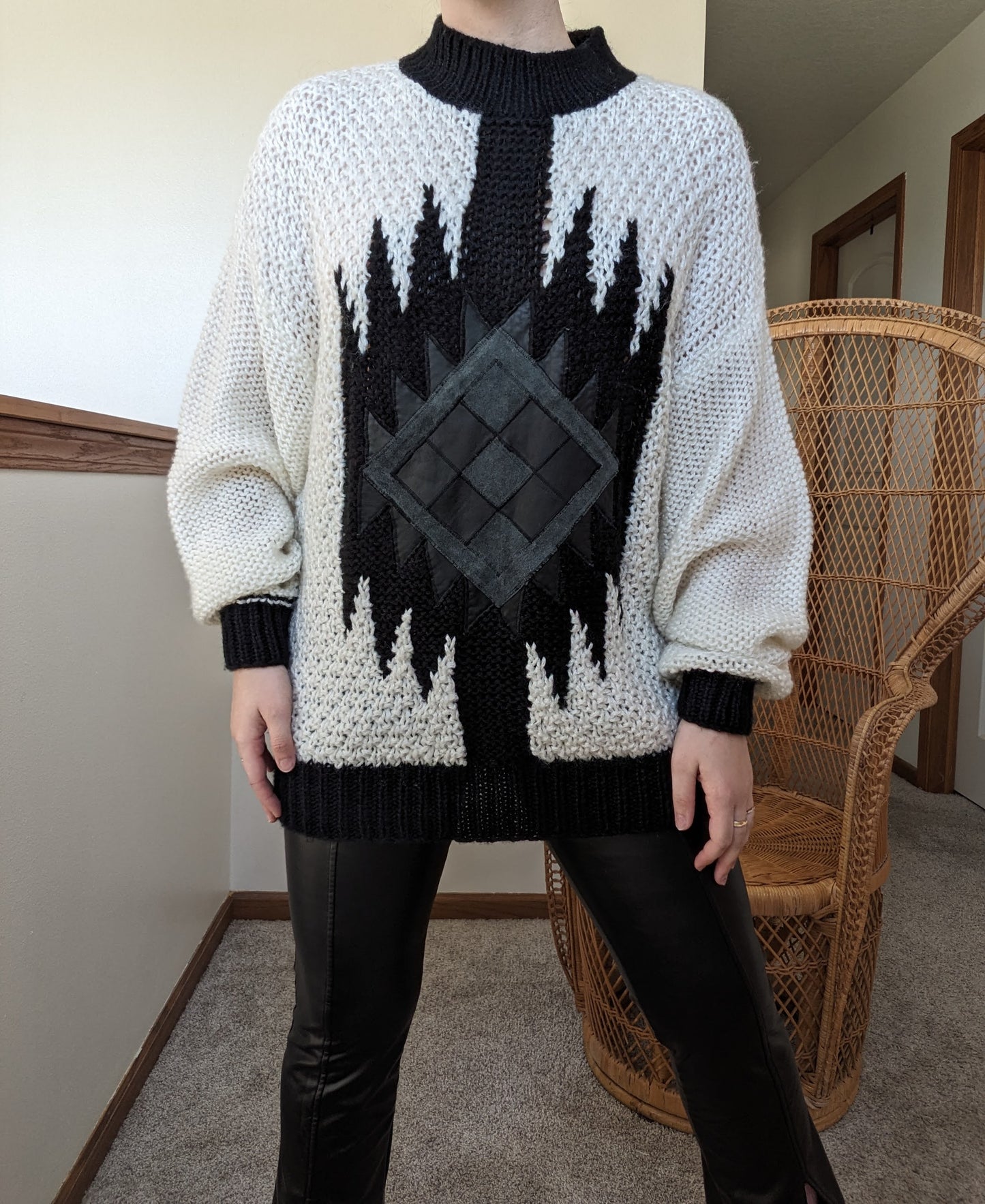 1980s graphic sweater Sweater Rad Bonnie's Vintage