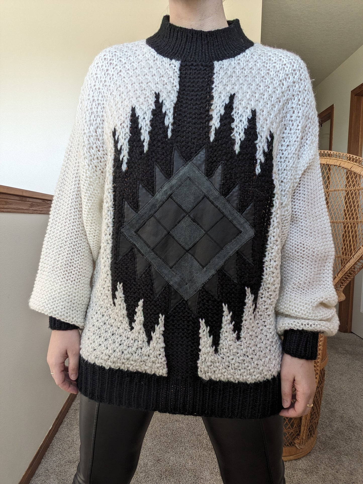 1980s graphic sweater Sweater Rad Bonnie's Vintage