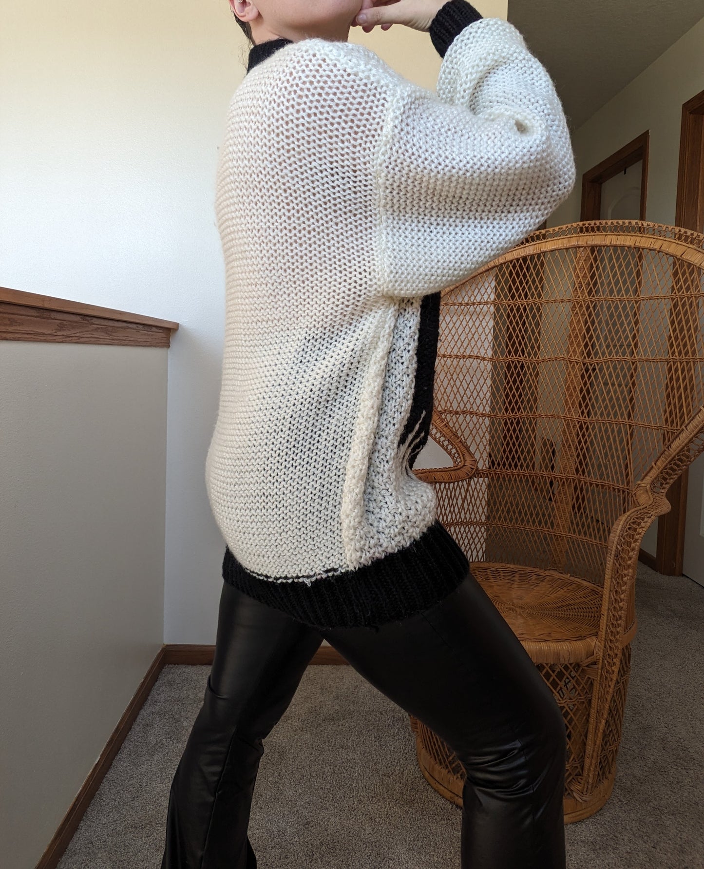 1980s graphic sweater Sweater Rad Bonnie's Vintage