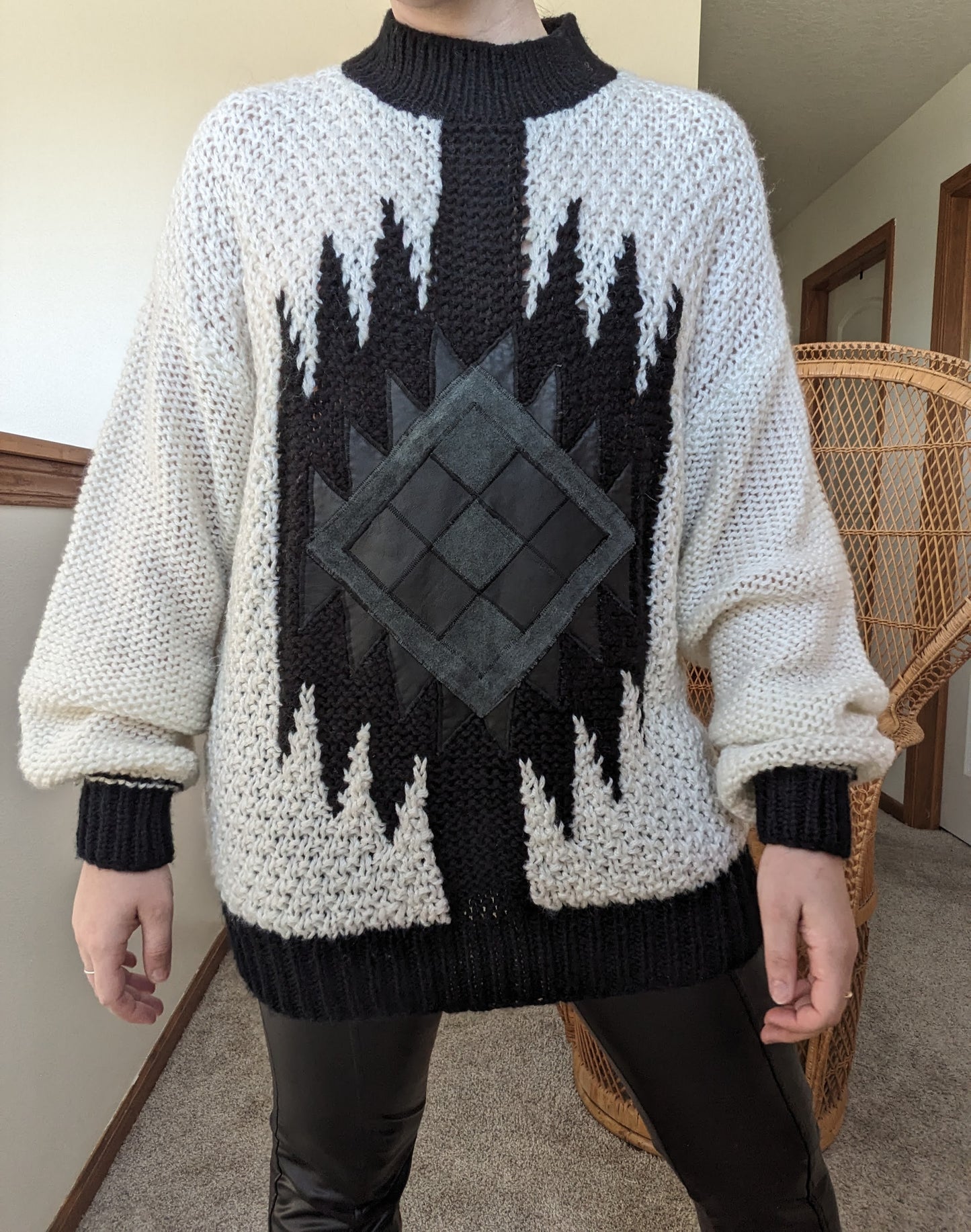 1980s graphic sweater Sweater Rad Bonnie's Vintage