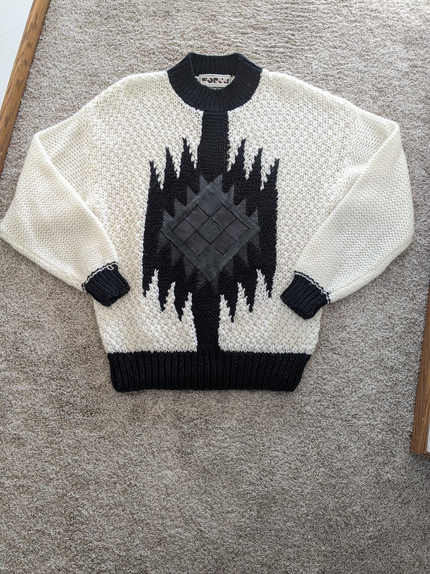 1980s graphic sweater Sweater Rad Bonnie's Vintage