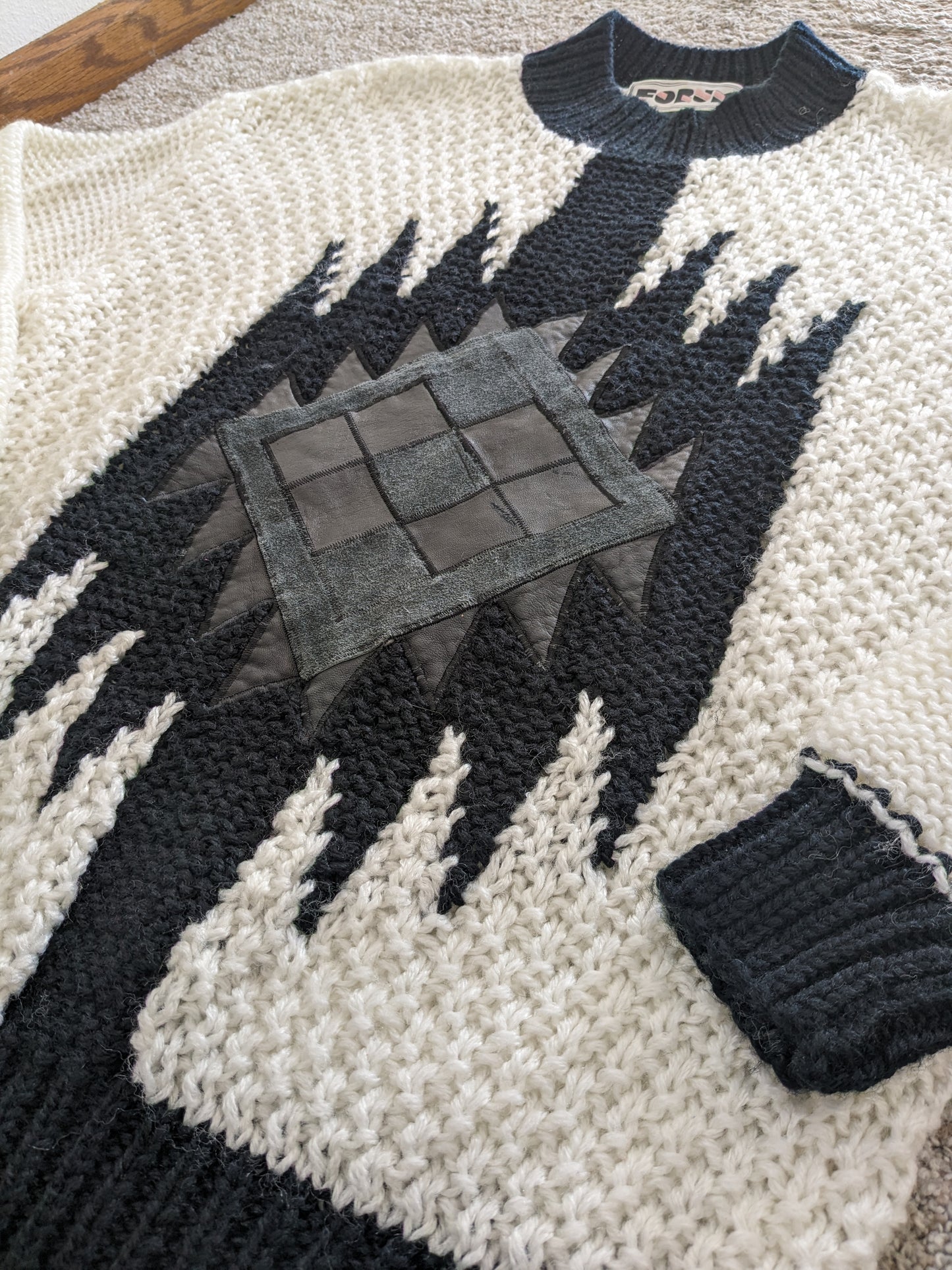 1980s graphic sweater Sweater Rad Bonnie's Vintage