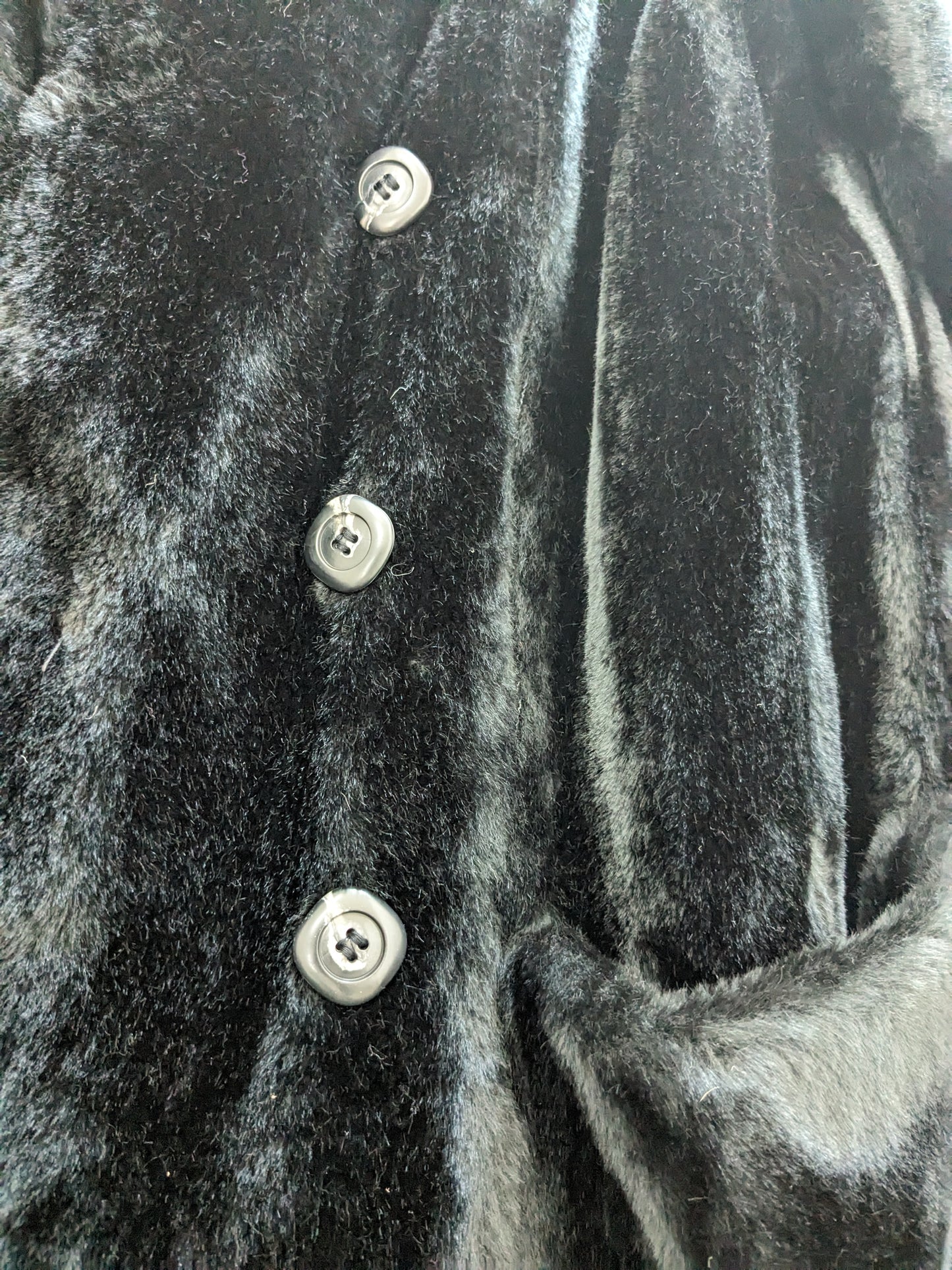 1970s faux fur jacket Jacket Rad Bonnie's Vintage