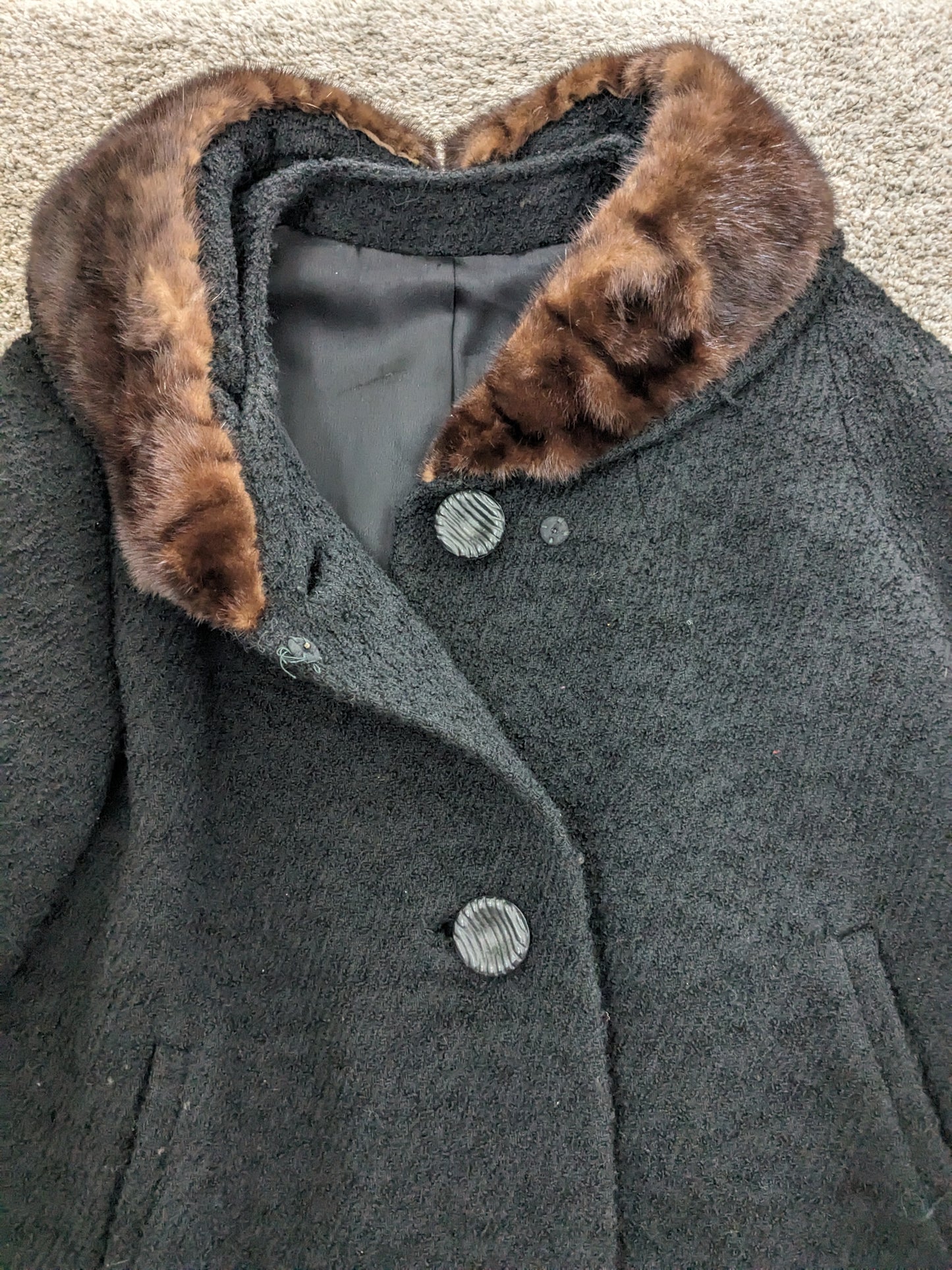 1950s union made coat Coat Rad Bonnie's Vintage