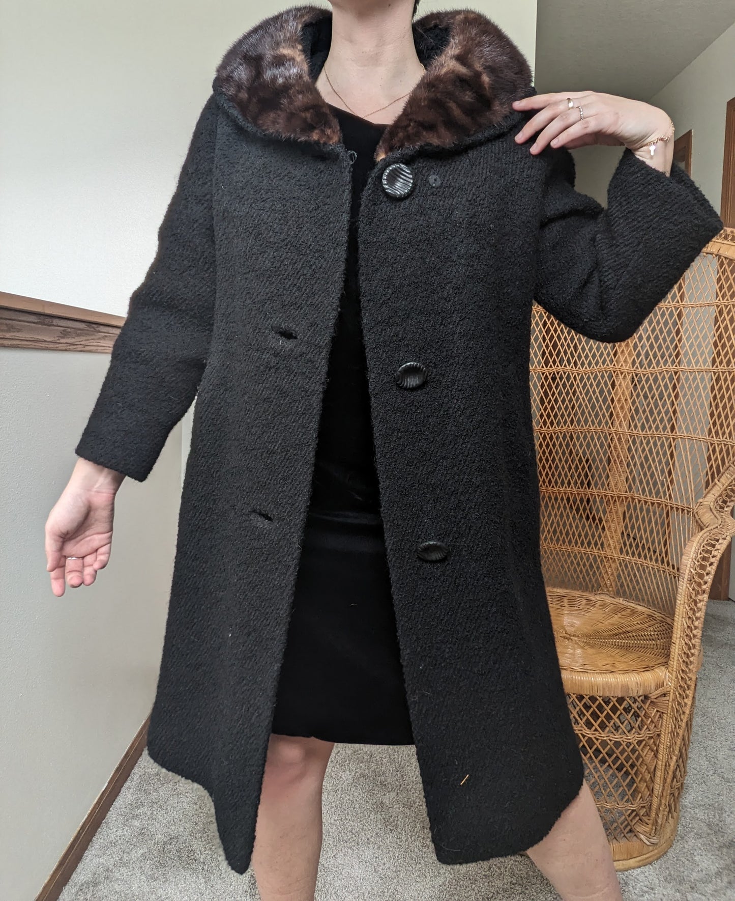 1950s union made coat Coat Rad Bonnie's Vintage
