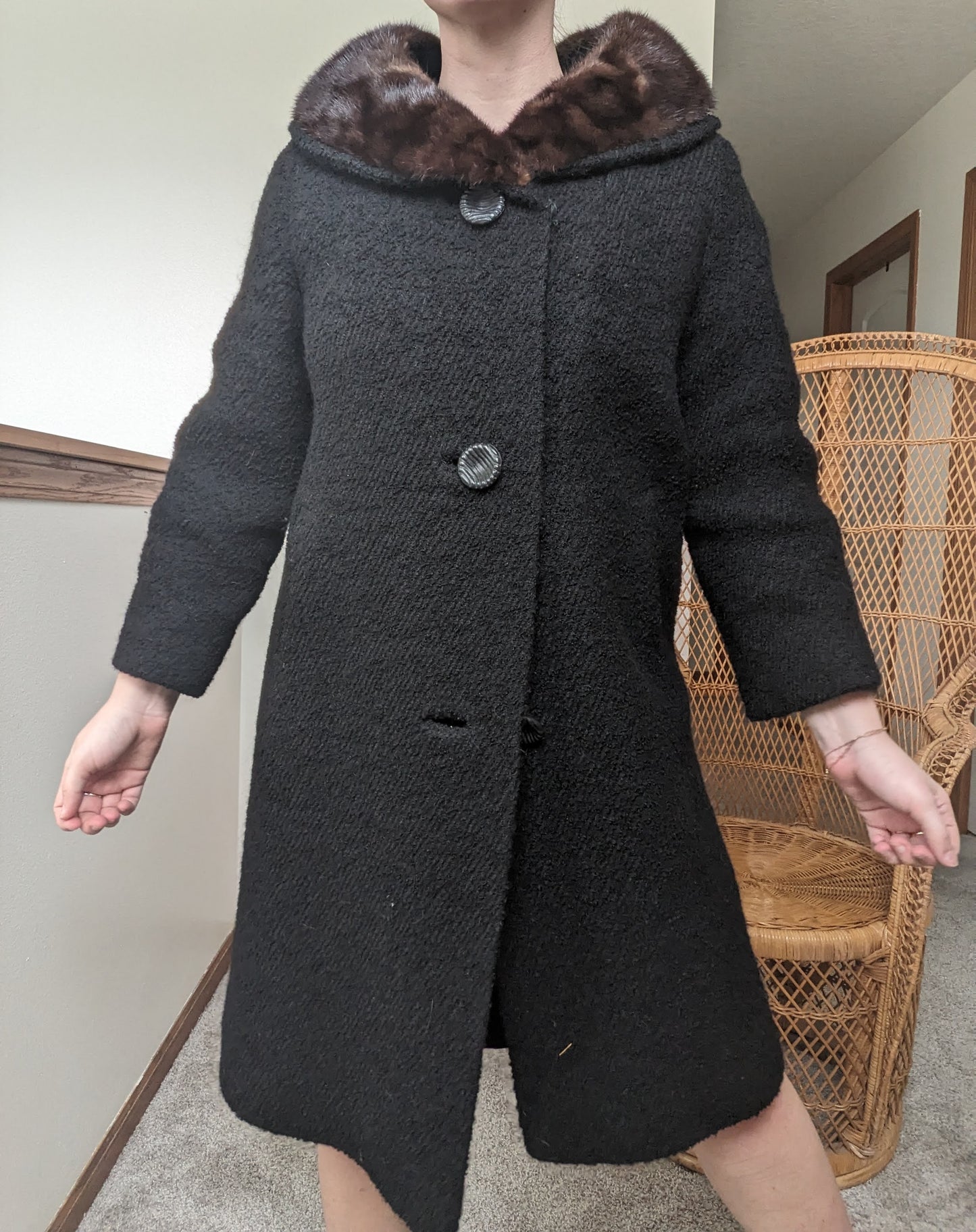 1950s union made coat Coat Rad Bonnie's Vintage