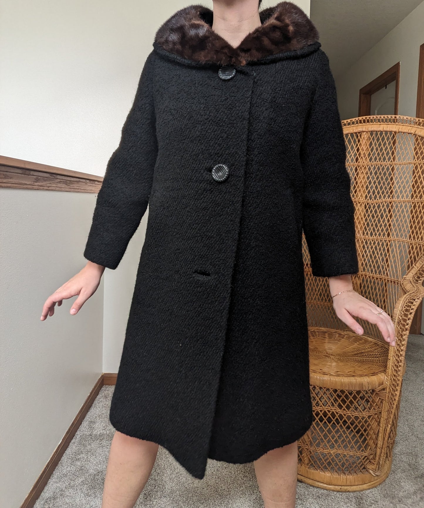 1950s union made coat Coat Rad Bonnie's Vintage
