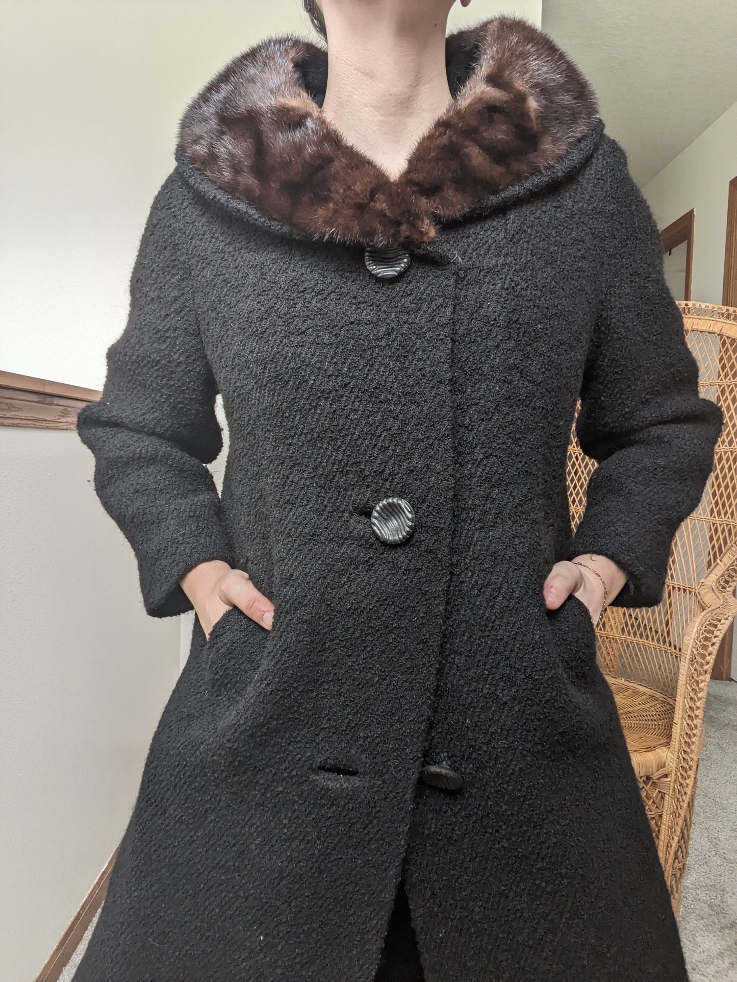 1950s union made coat Coat Rad Bonnie's Vintage