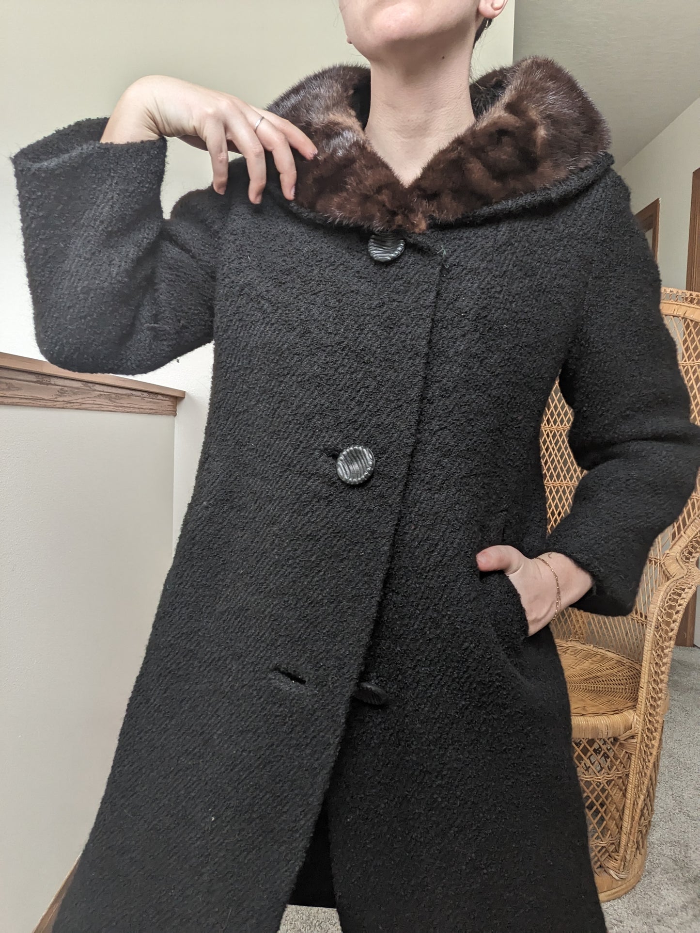 1950s union made coat Coat Rad Bonnie's Vintage