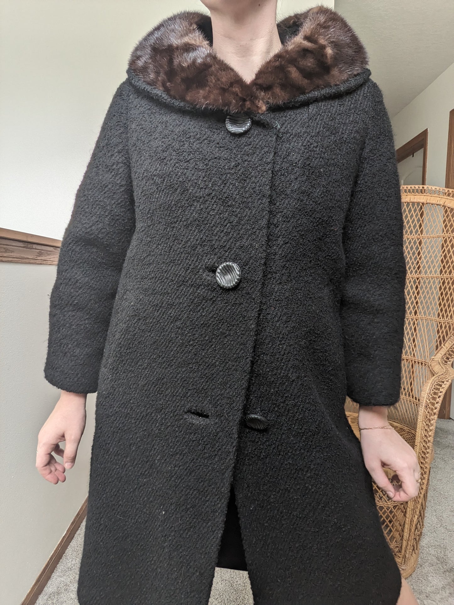 1950s union made coat Coat Rad Bonnie's Vintage