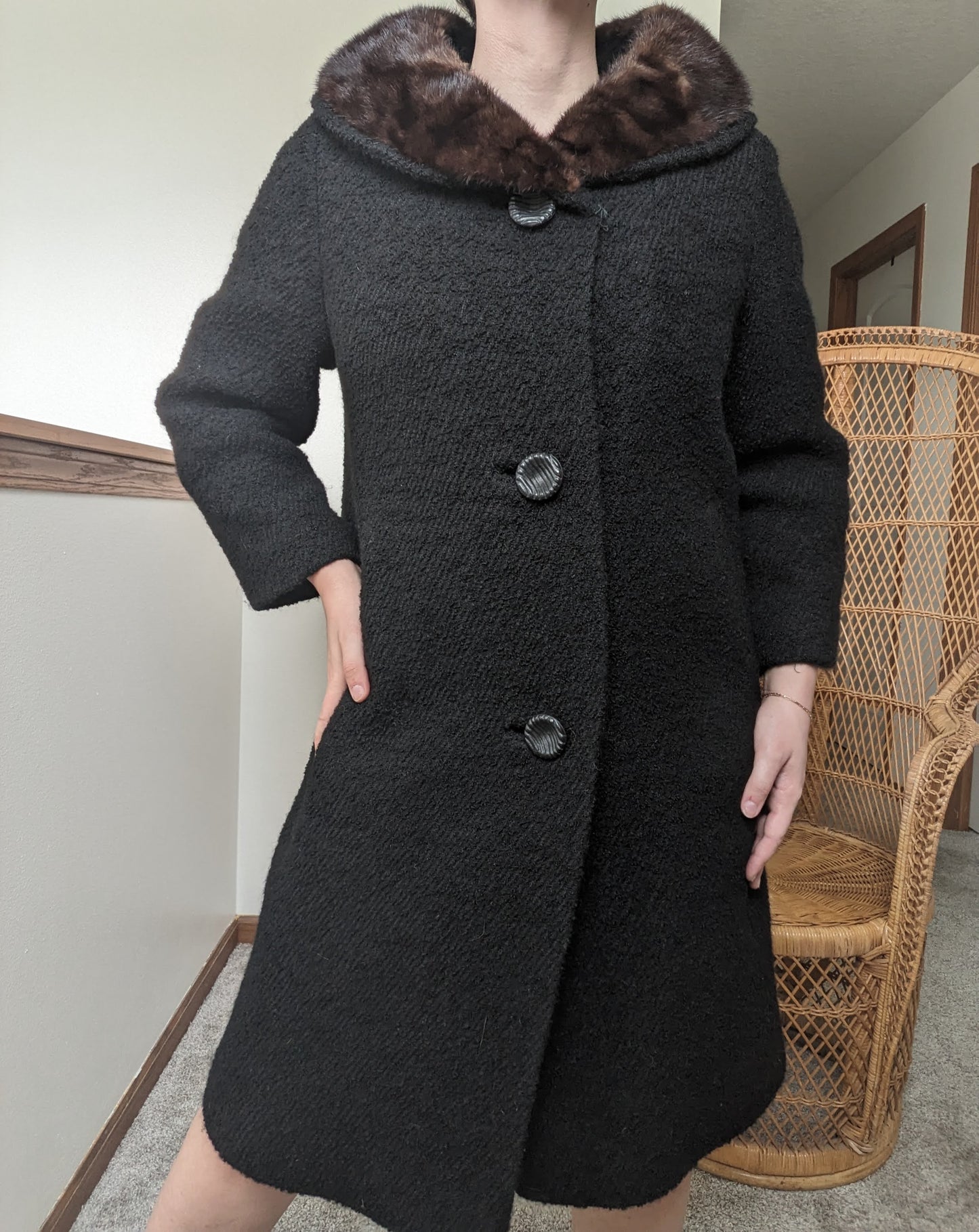 1950s union made coat Coat Rad Bonnie's Vintage