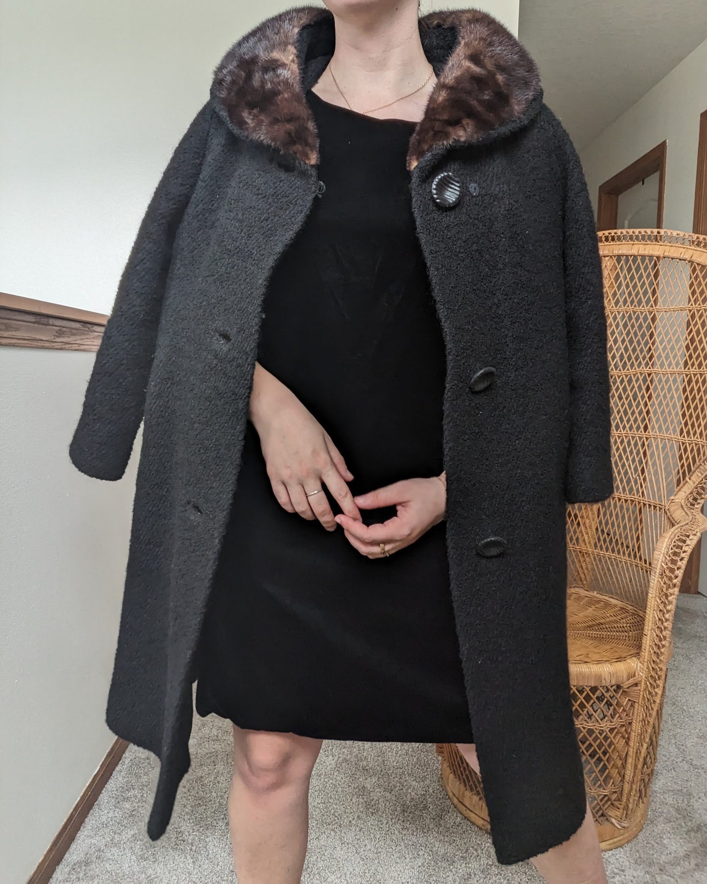 1950s union made coat Coat Rad Bonnie's Vintage