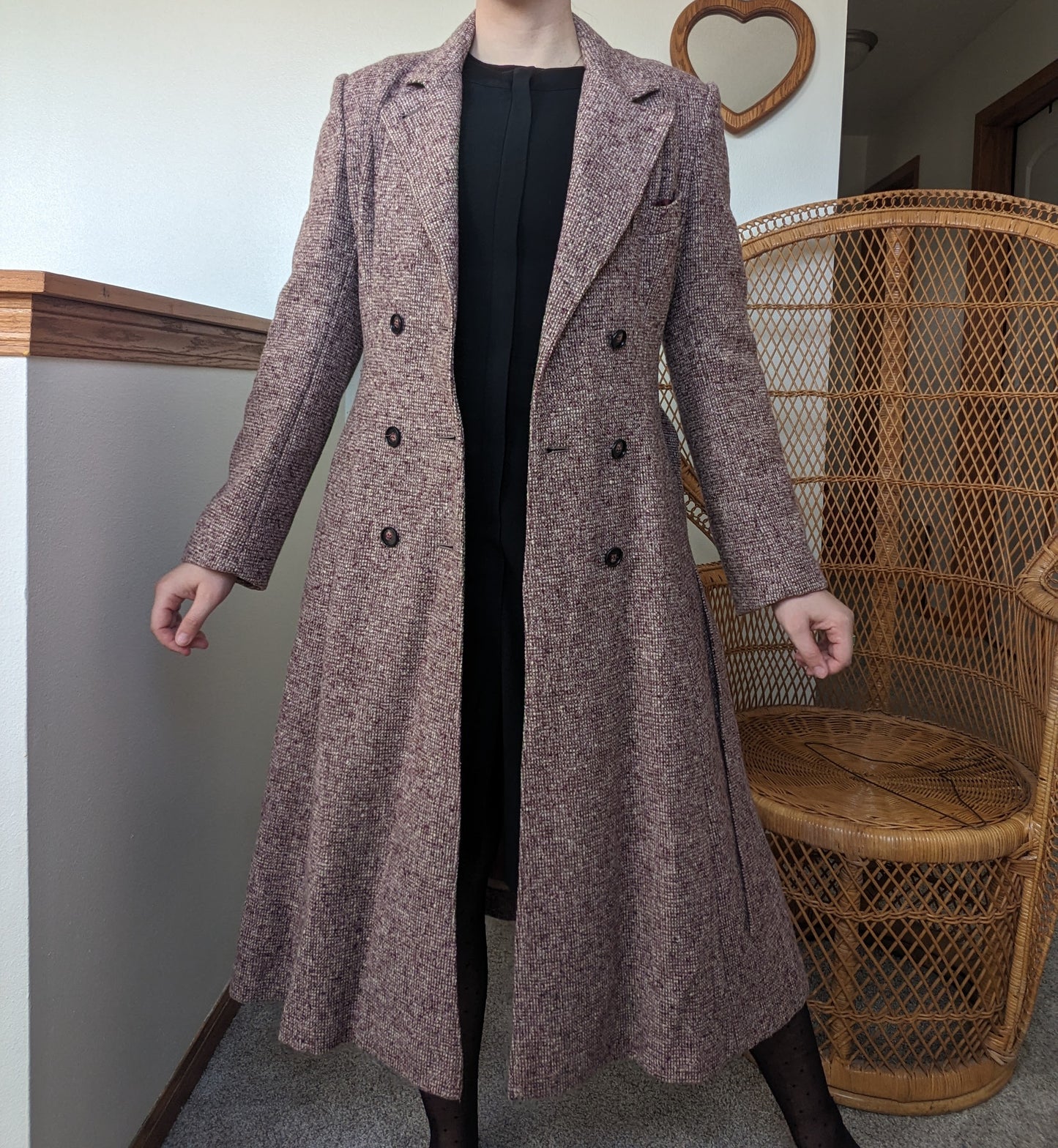 1960s tweed princess coat Coat Rad Bonnie's Vintage