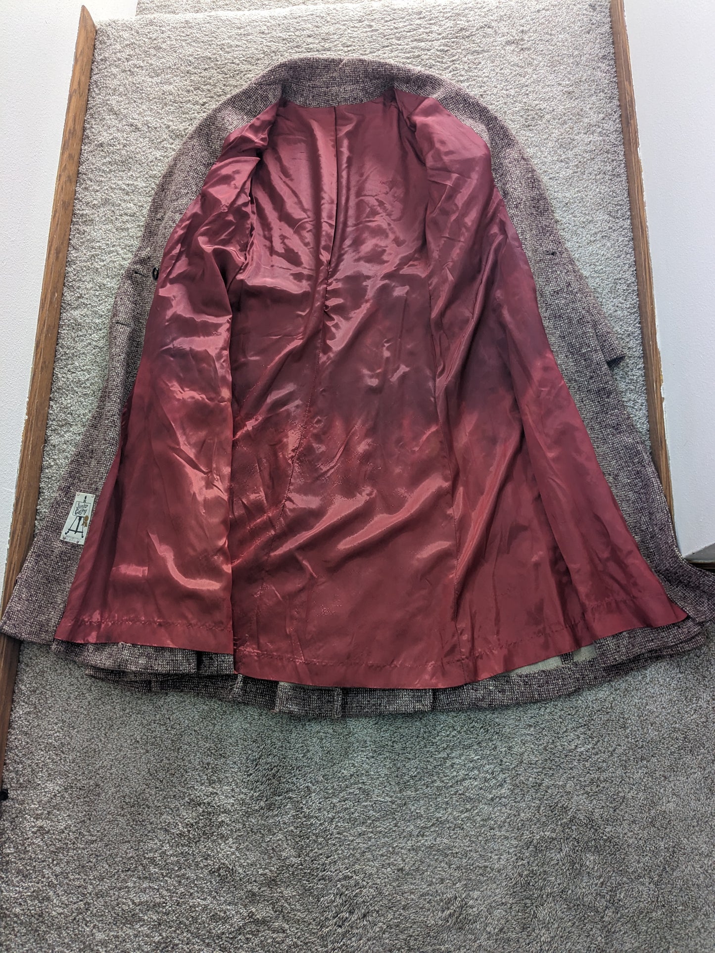 1960s tweed princess coat Coat Rad Bonnie's Vintage