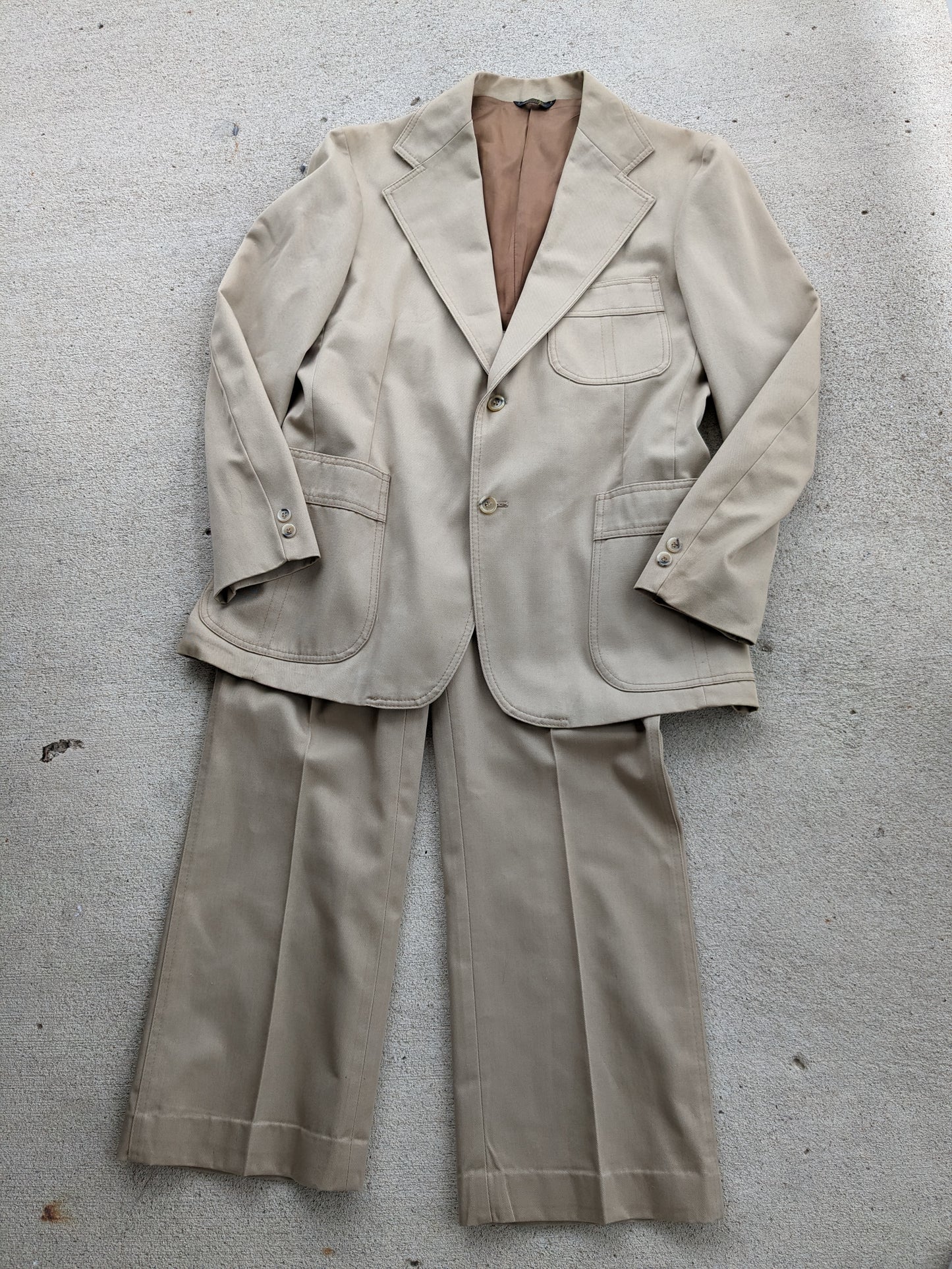 1970s Levi's Panatela suit