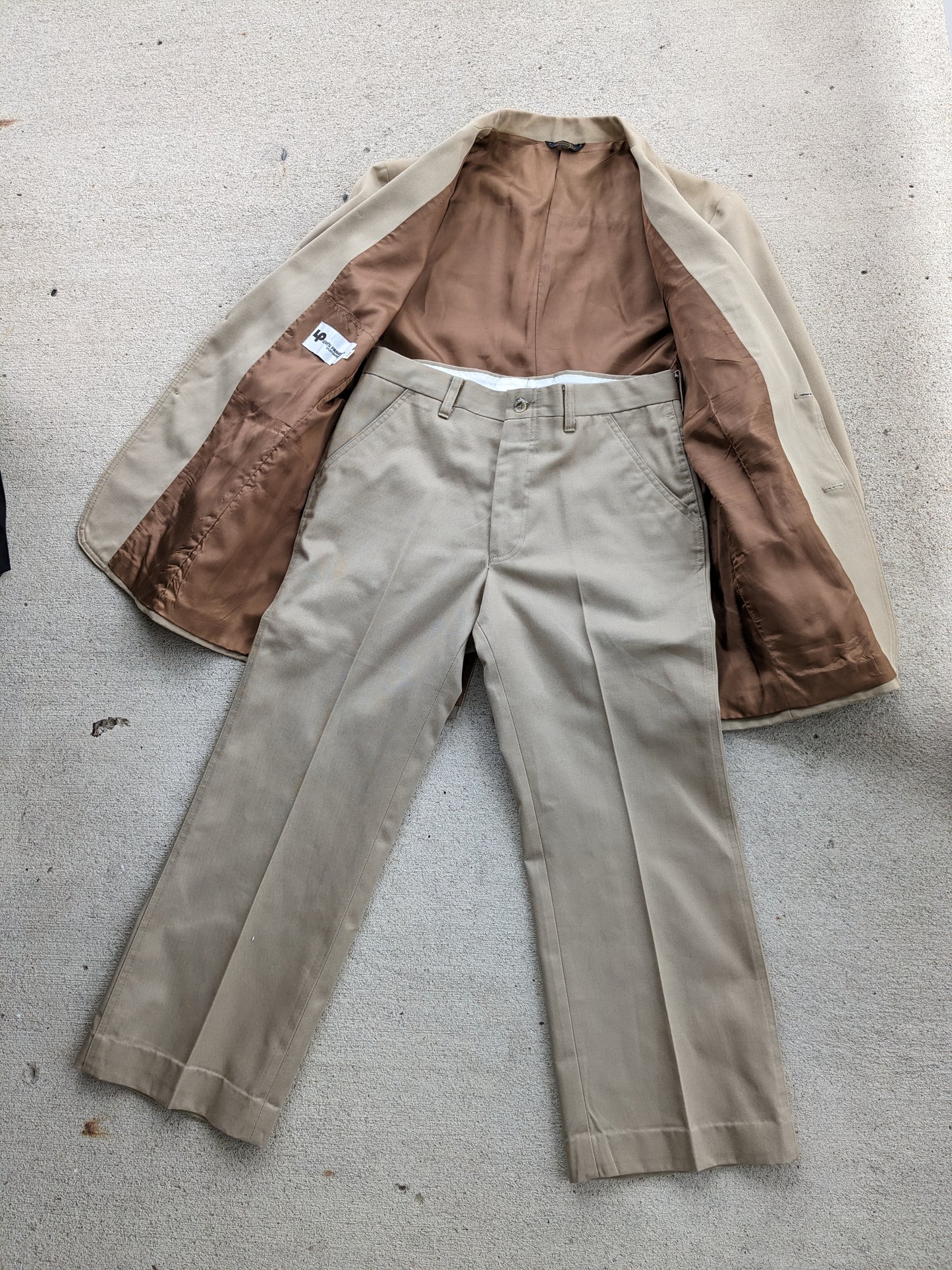 1970s Levi's Panatela suit