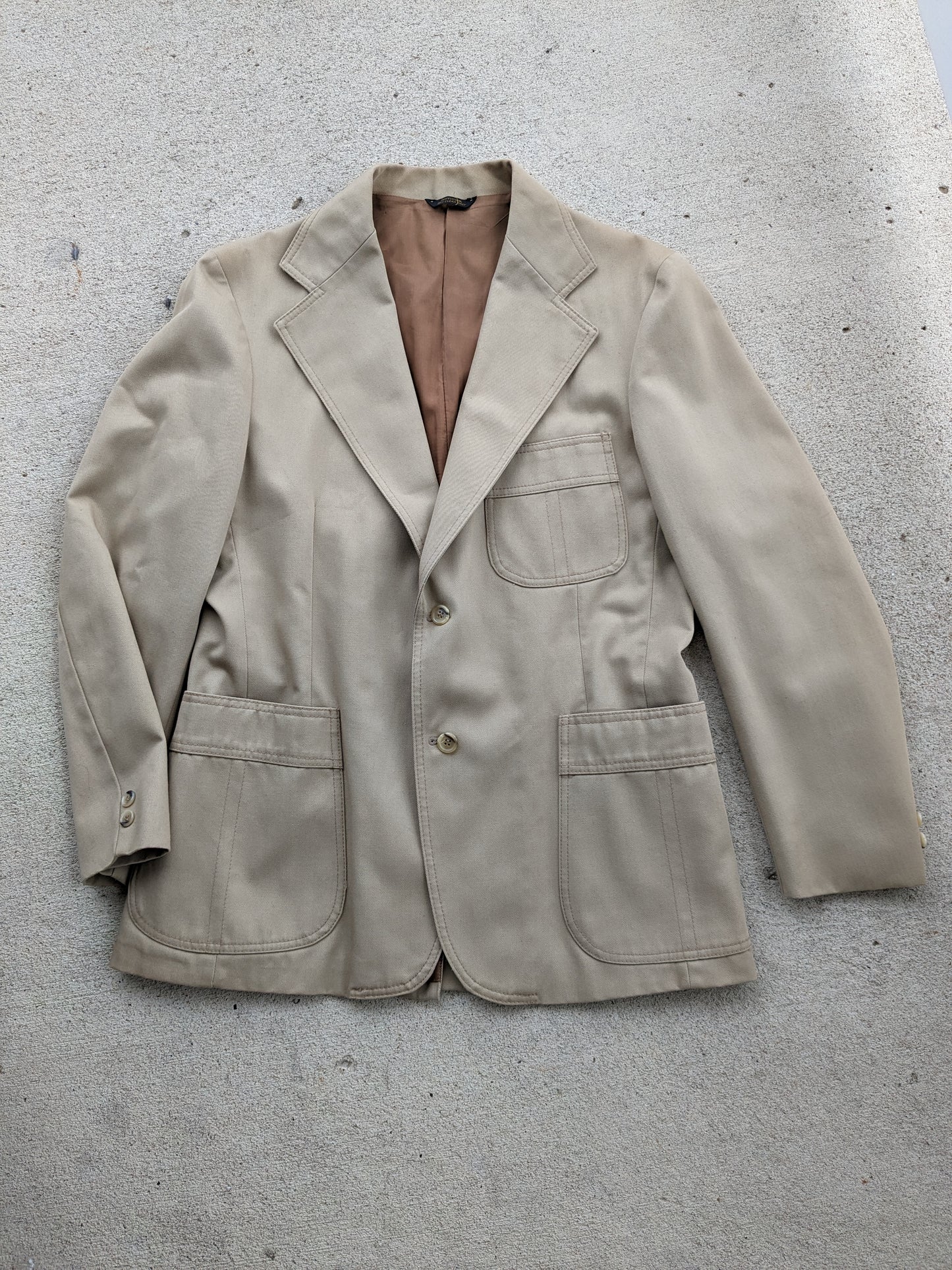 1970s Levi's Panatela suit