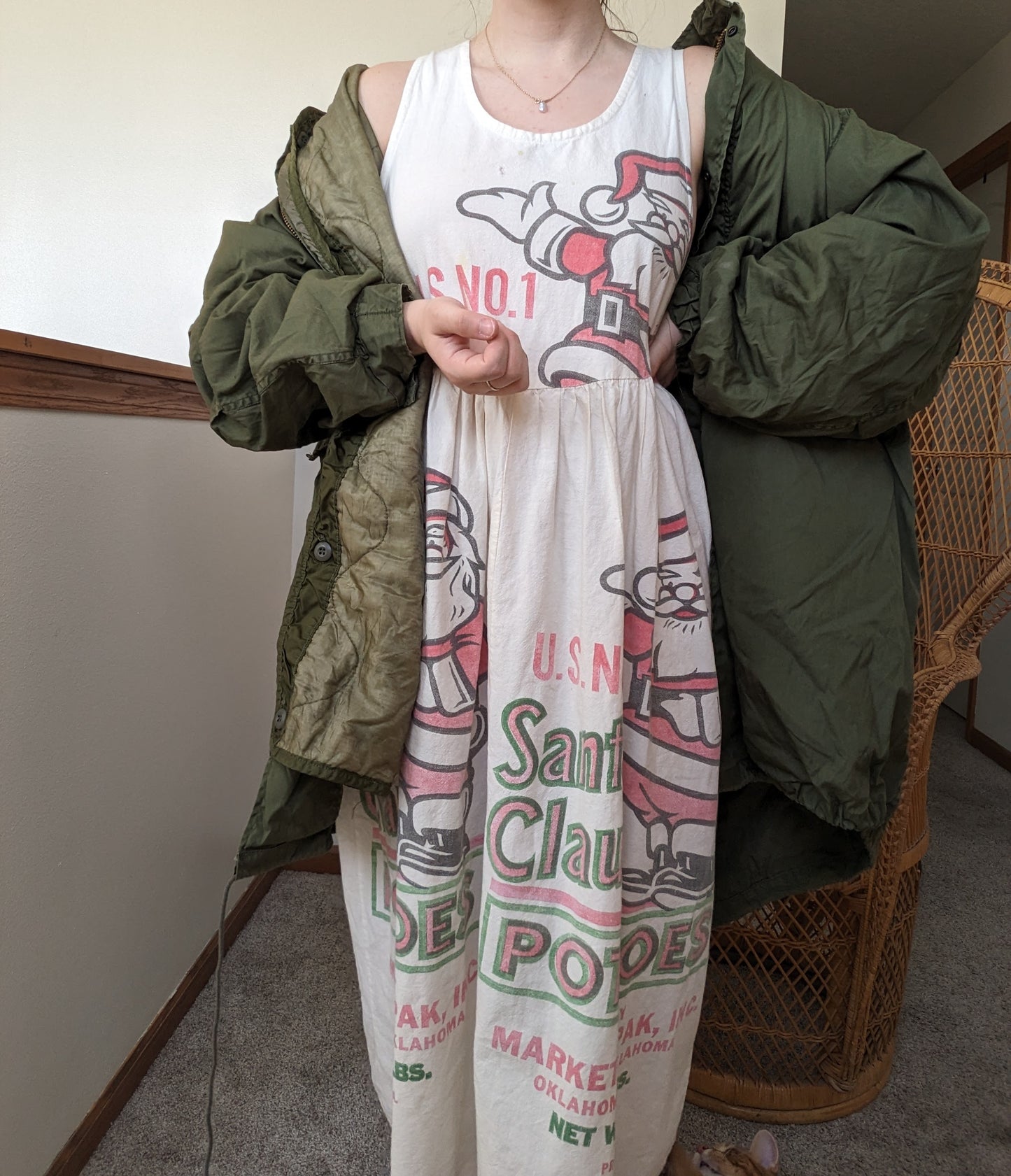 1960s/70s Army parka Coat Rad Bonnie's Vintage