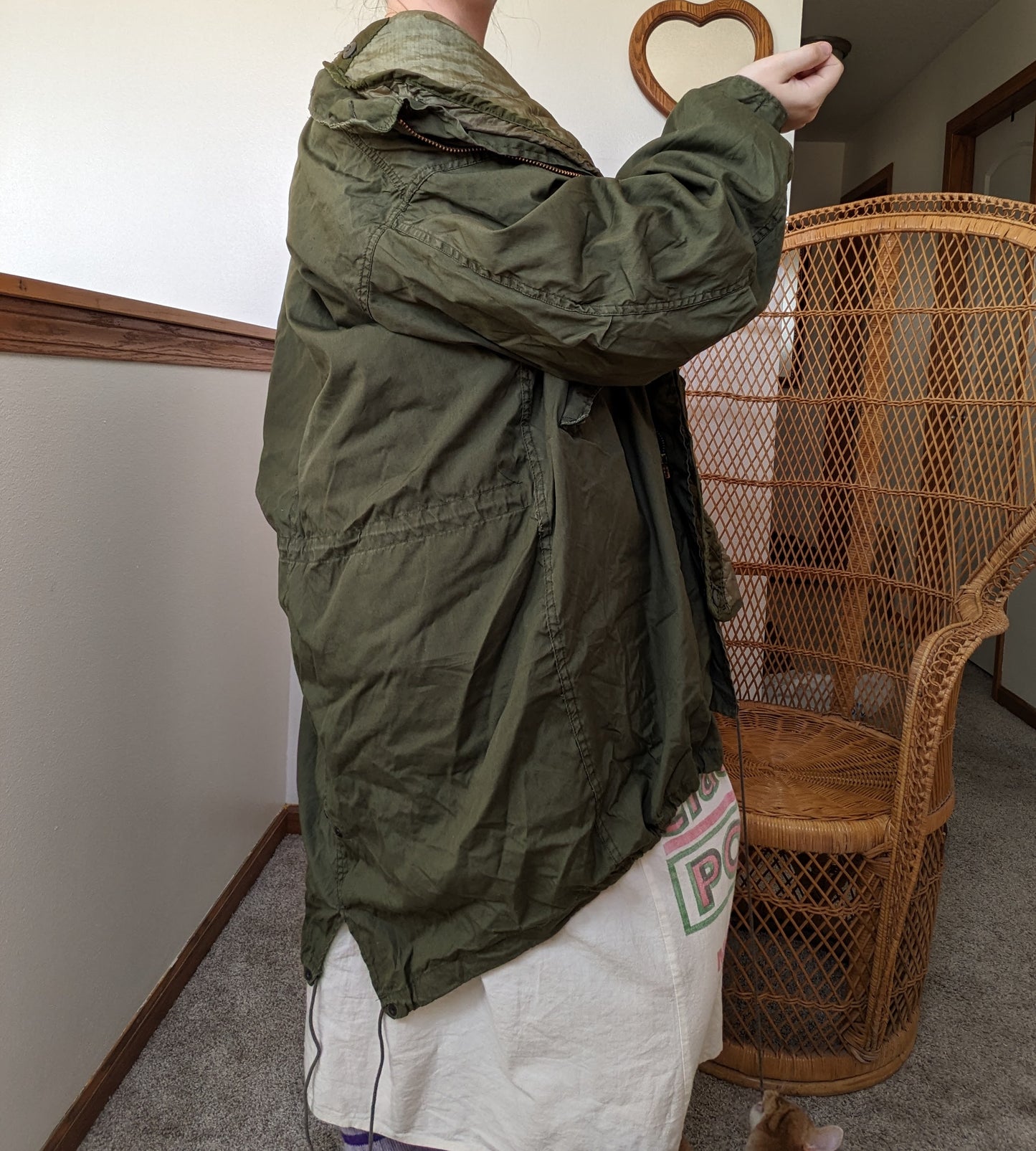 1960s/70s Army parka Coat Rad Bonnie's Vintage