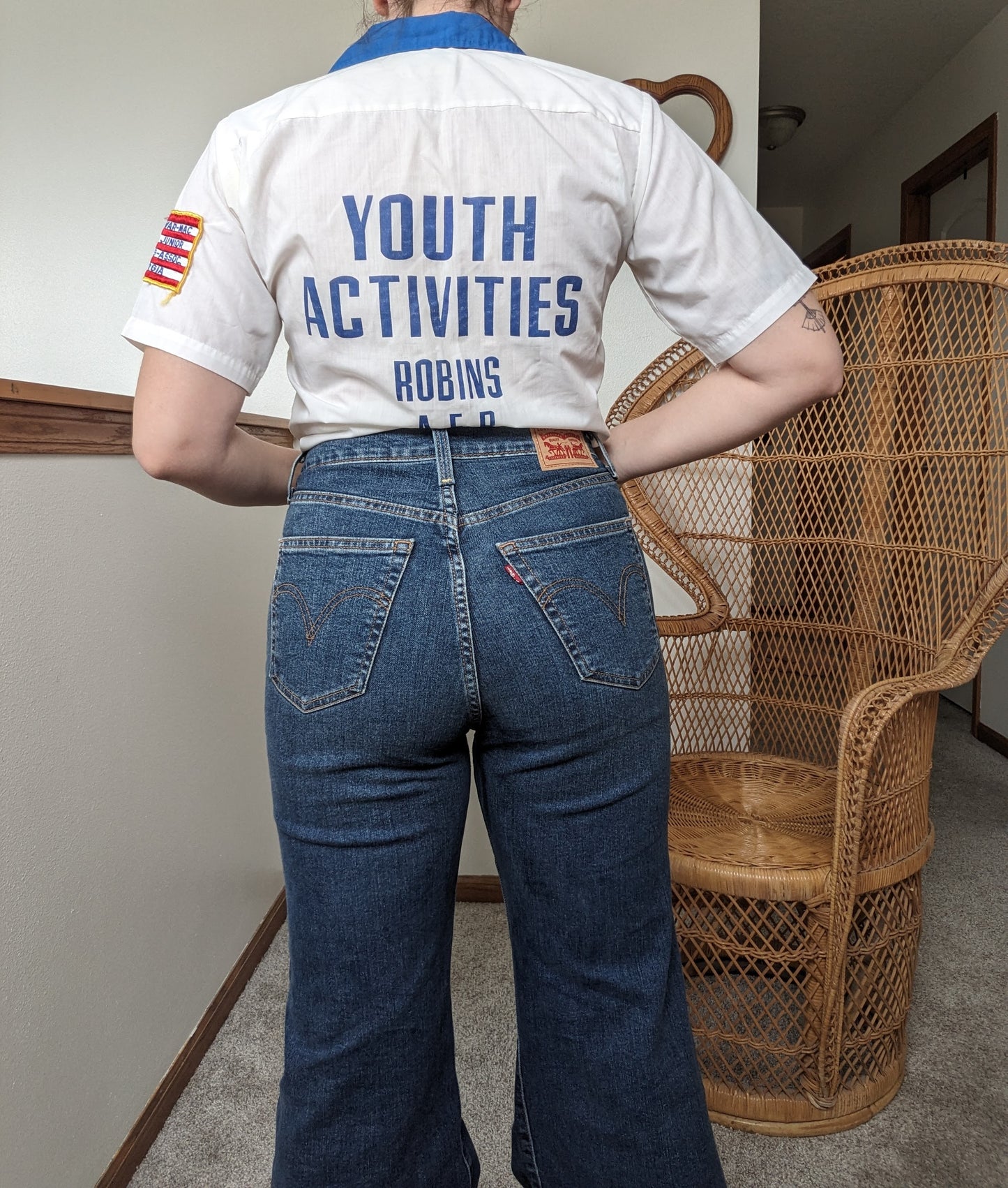 1970s bowling shirt Rad Bonnie's Vintage