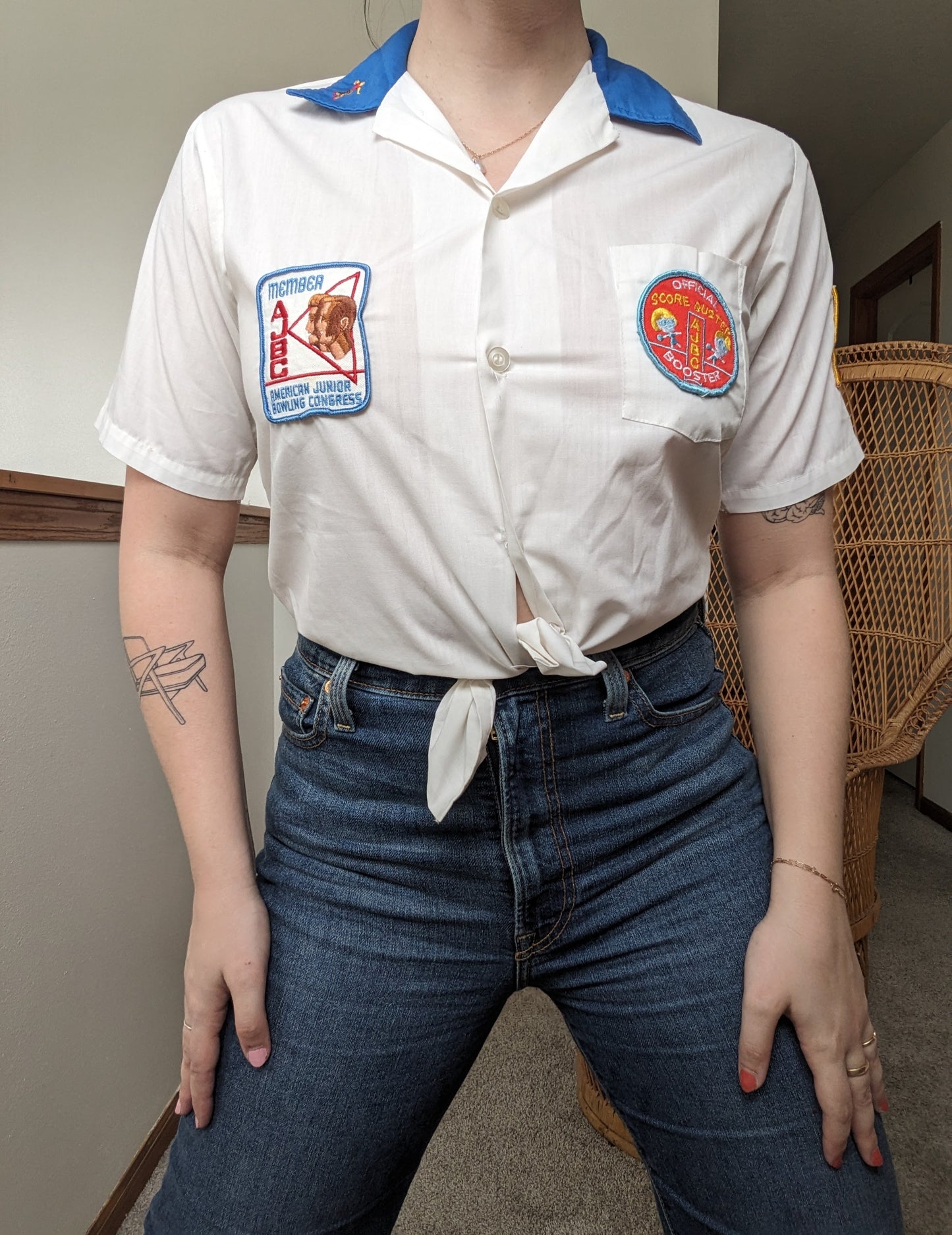 1970s bowling shirt Rad Bonnie's Vintage