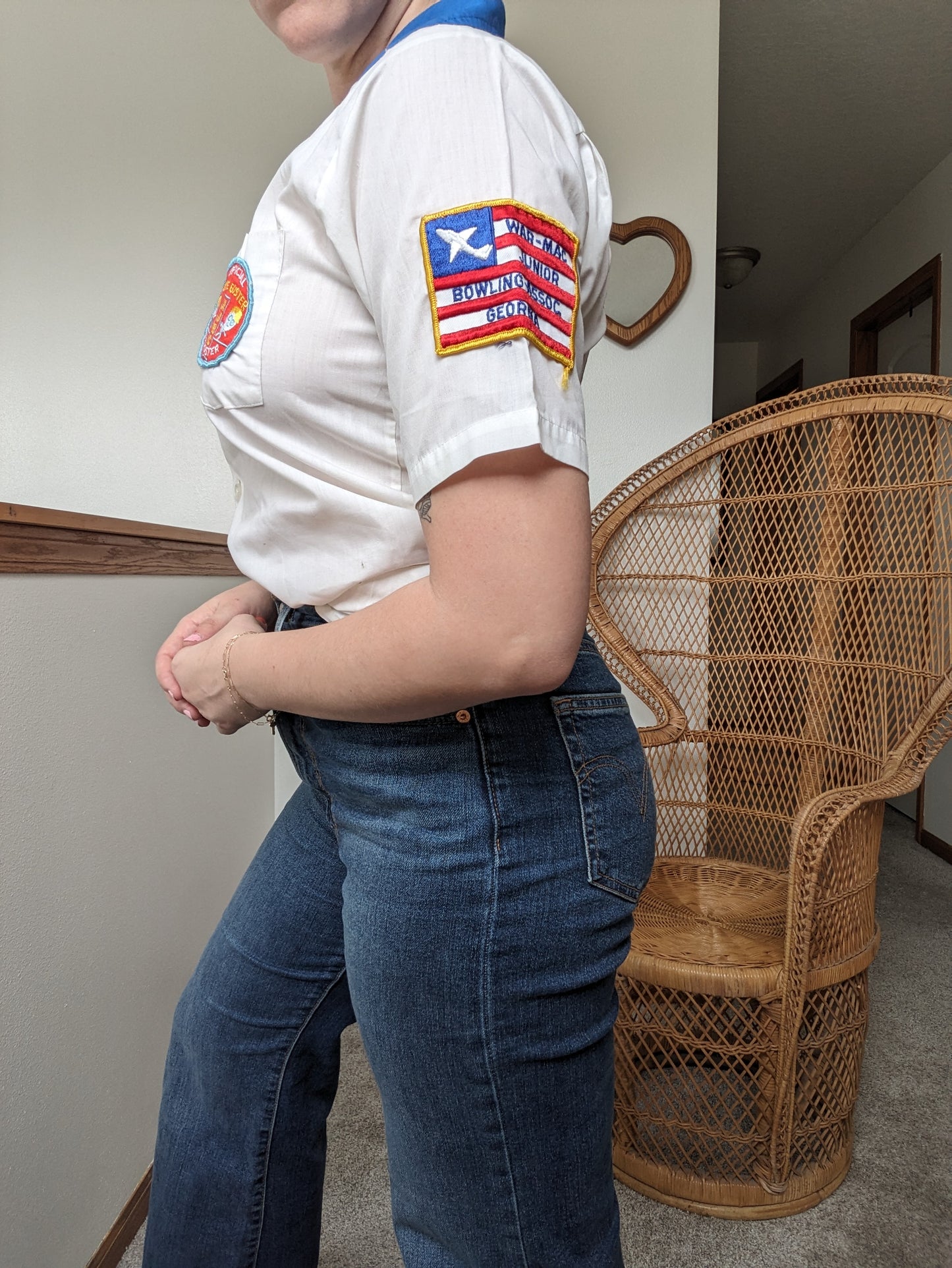 1970s bowling shirt Rad Bonnie's Vintage