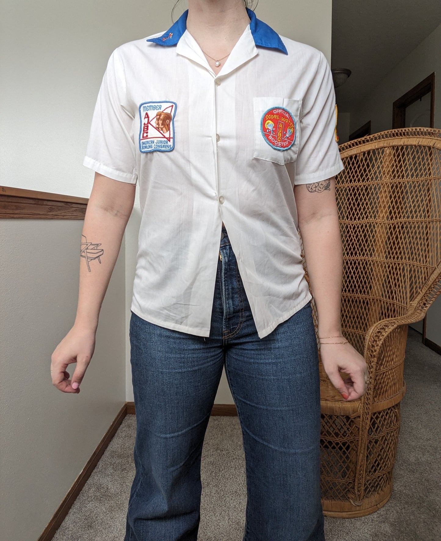 1970s bowling shirt Rad Bonnie's Vintage