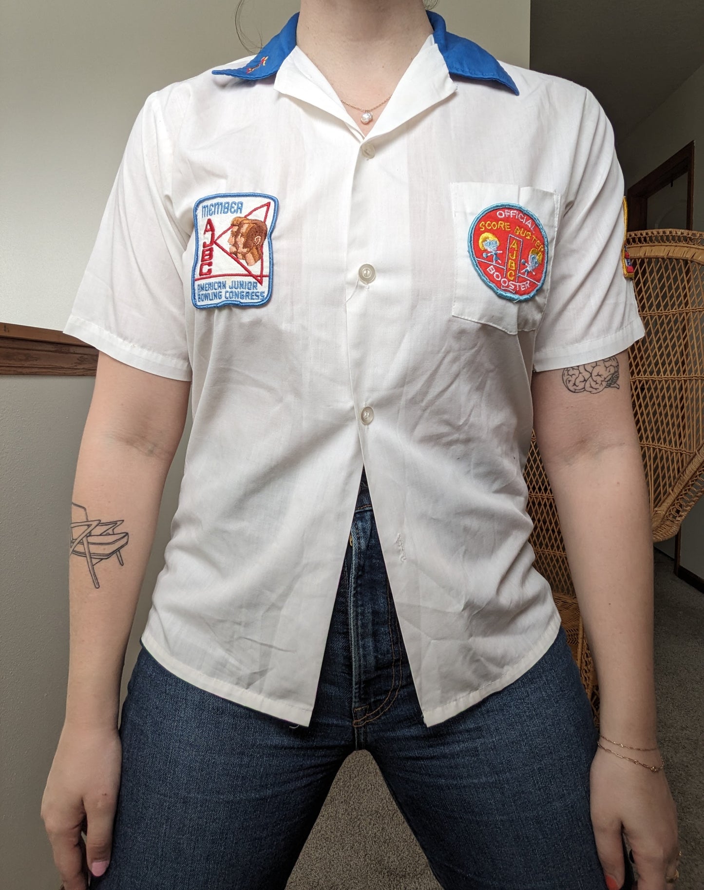 1970s bowling shirt Rad Bonnie's Vintage