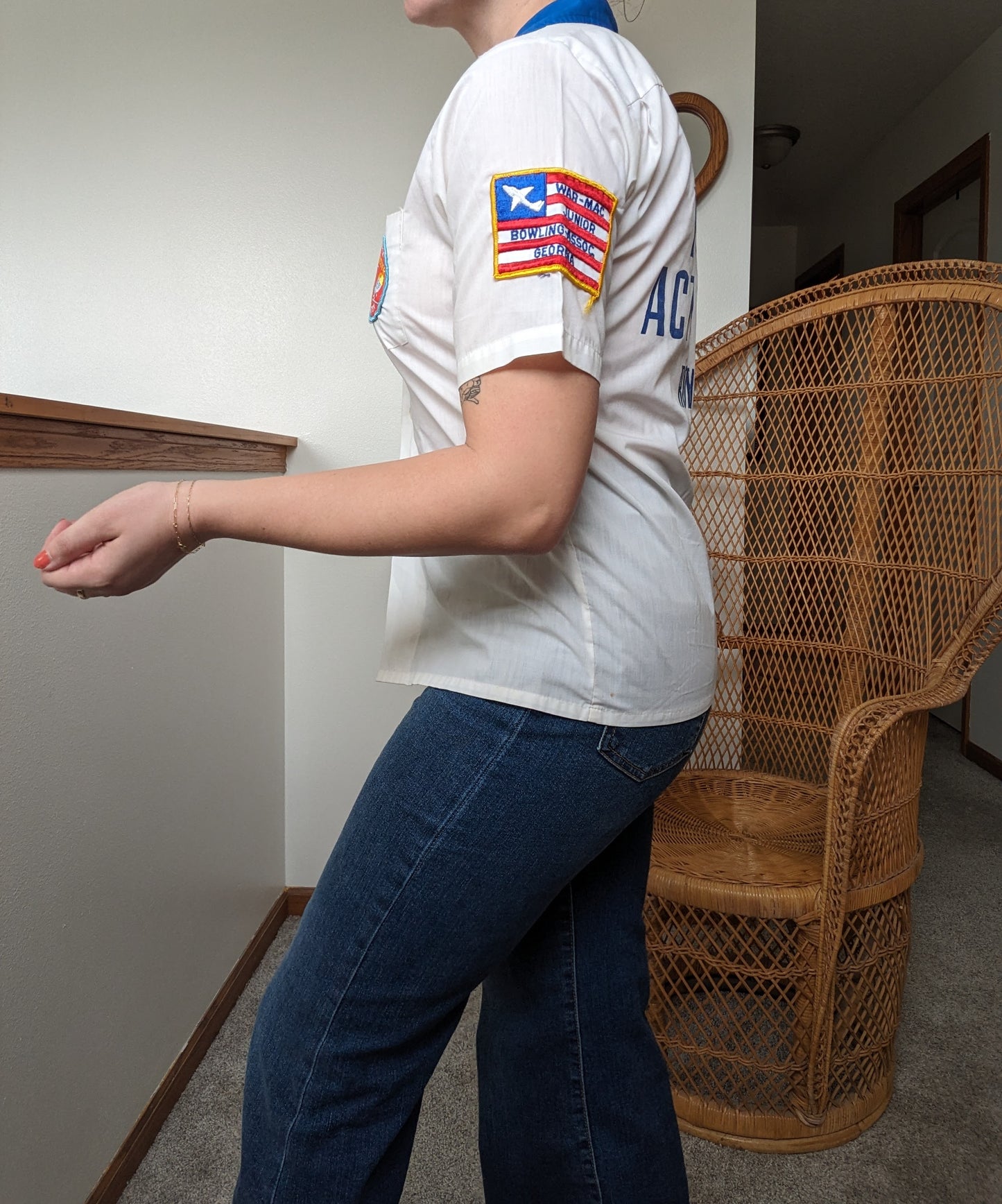1970s bowling shirt Rad Bonnie's Vintage
