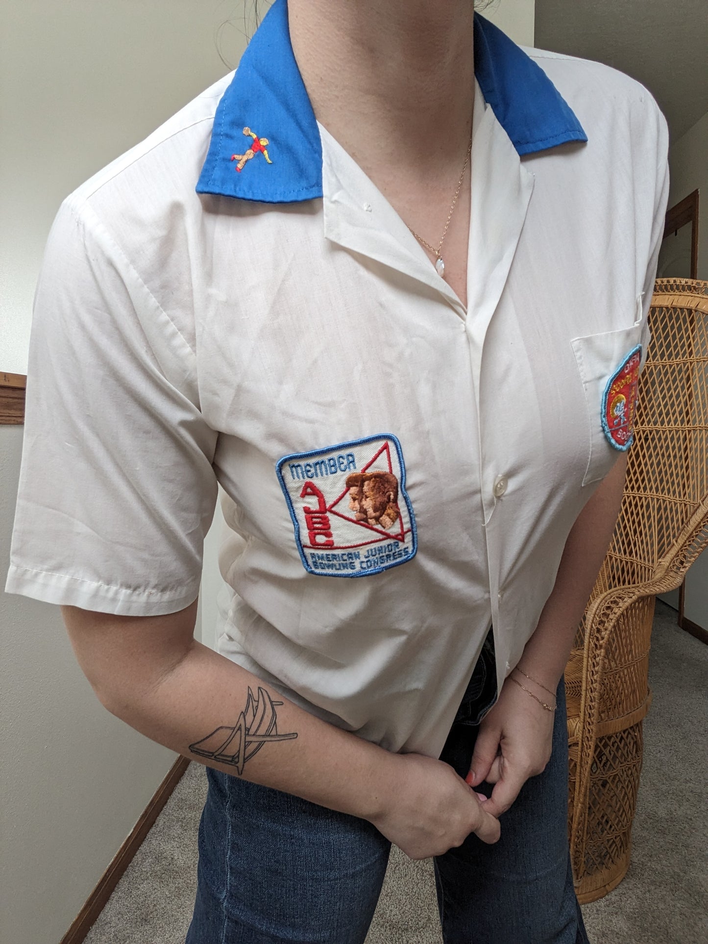 1970s bowling shirt Rad Bonnie's Vintage