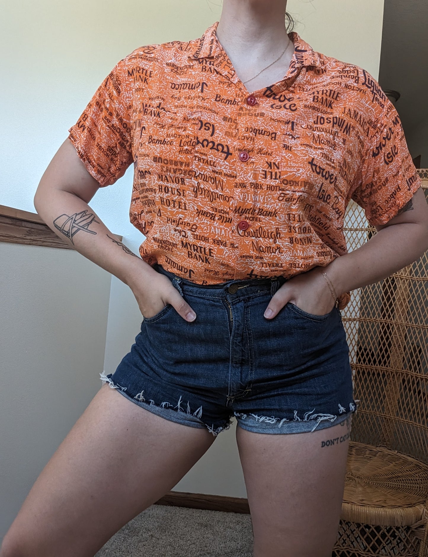1950s tourism shirt Shirt Rad Bonnie's Vintage