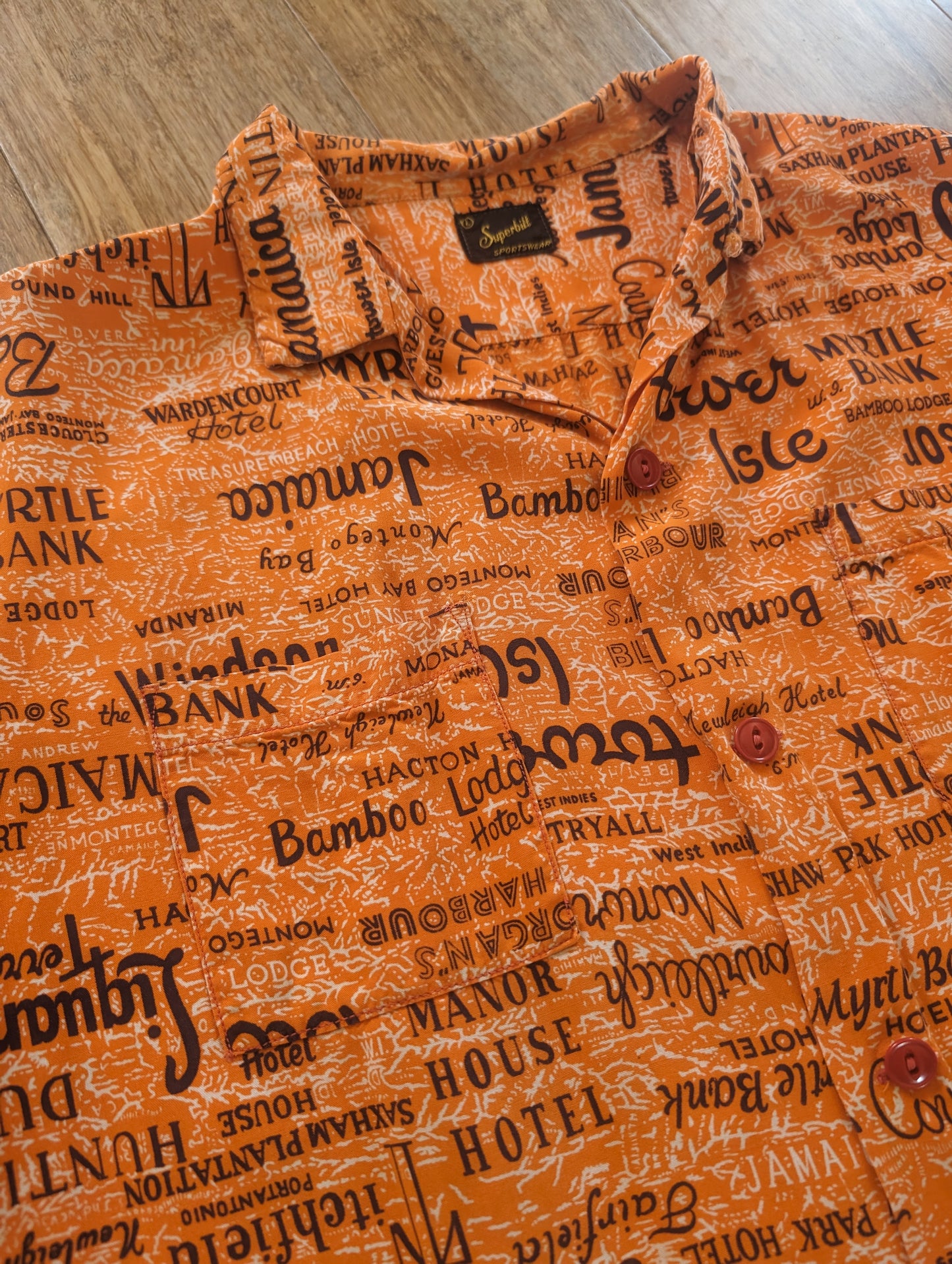 1950s tourism shirt Shirt Rad Bonnie's Vintage