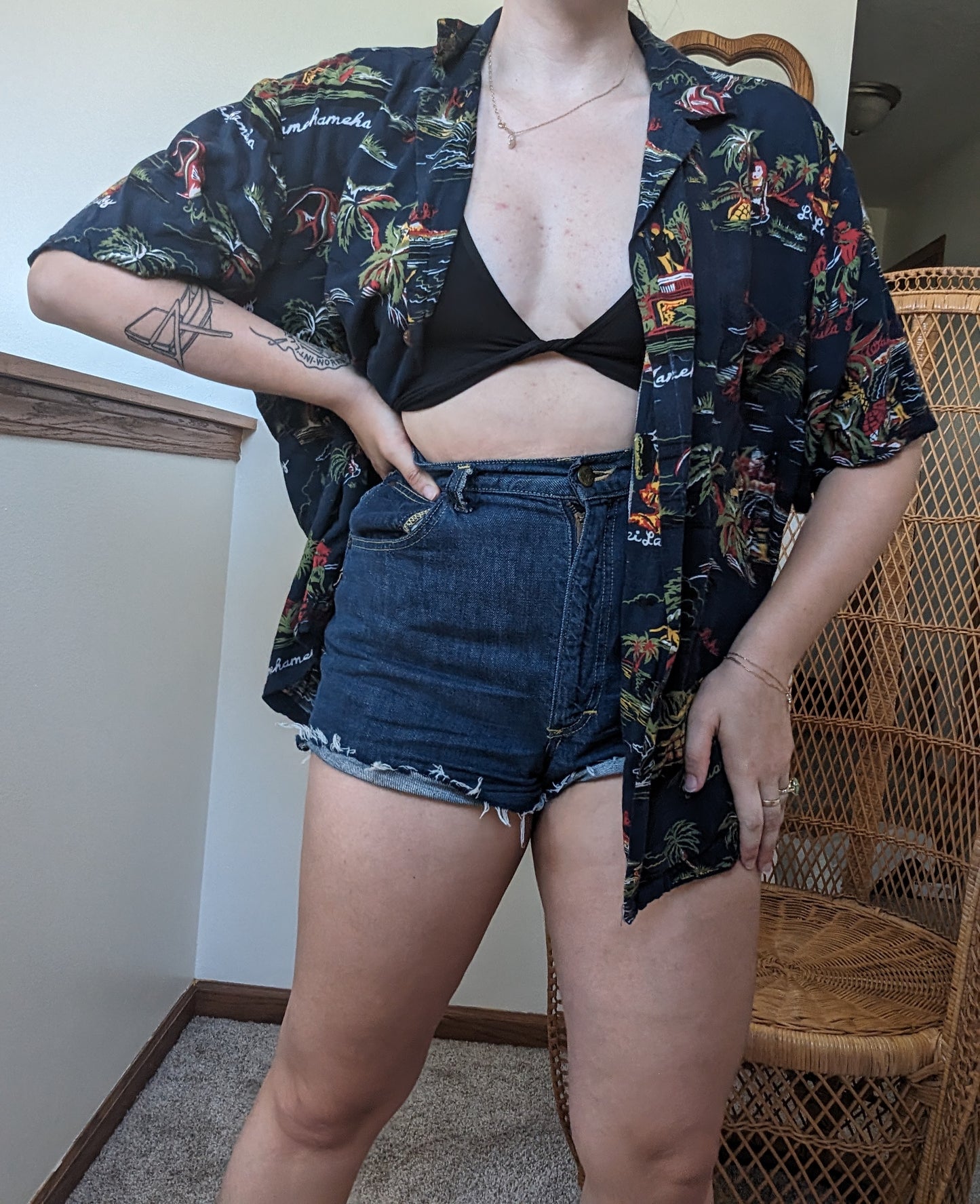 1970s Hawaiian shirt Shirt Rad Bonnie's Vintage