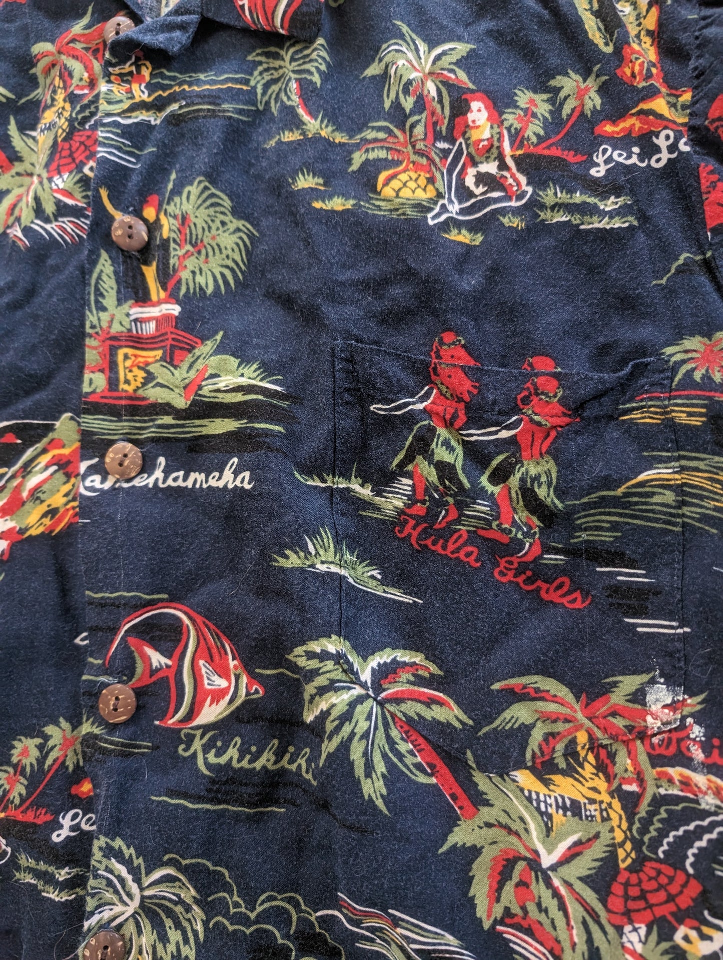 1970s Hawaiian shirt Shirt Rad Bonnie's Vintage