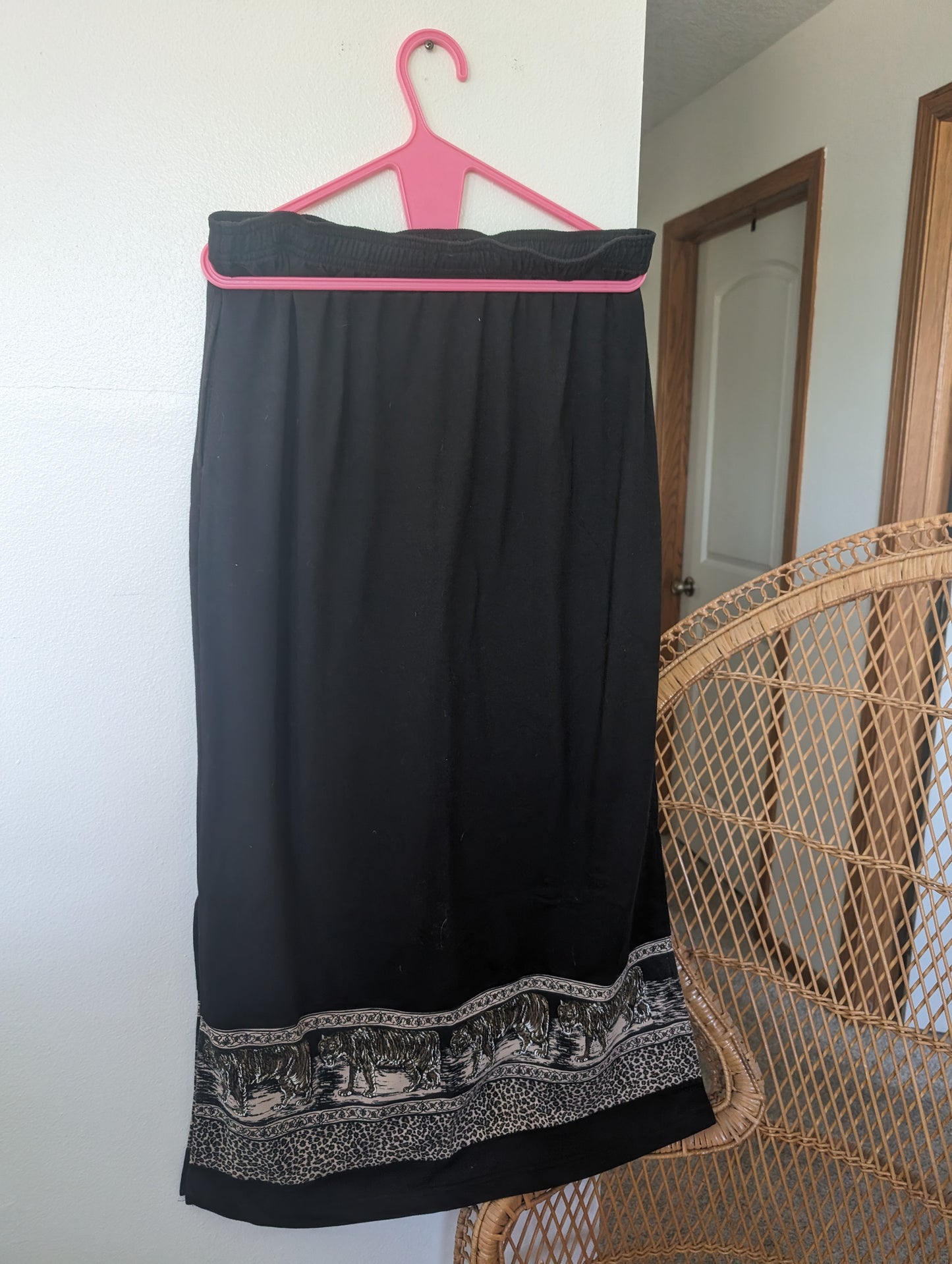 1990s tiger skirt Skirt Rad Bonnie's Vintage