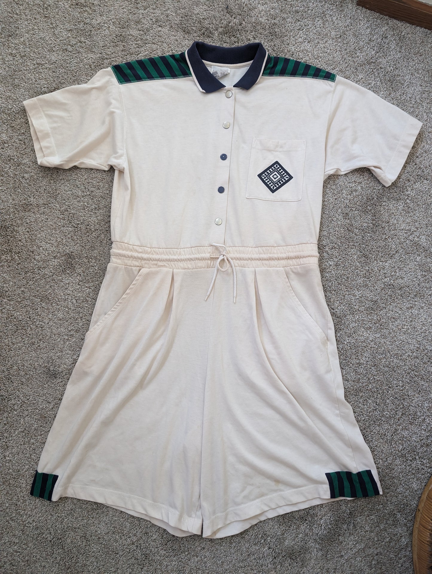 1980s Leslie Fay romper Romper Rad Bonnie's Vintage