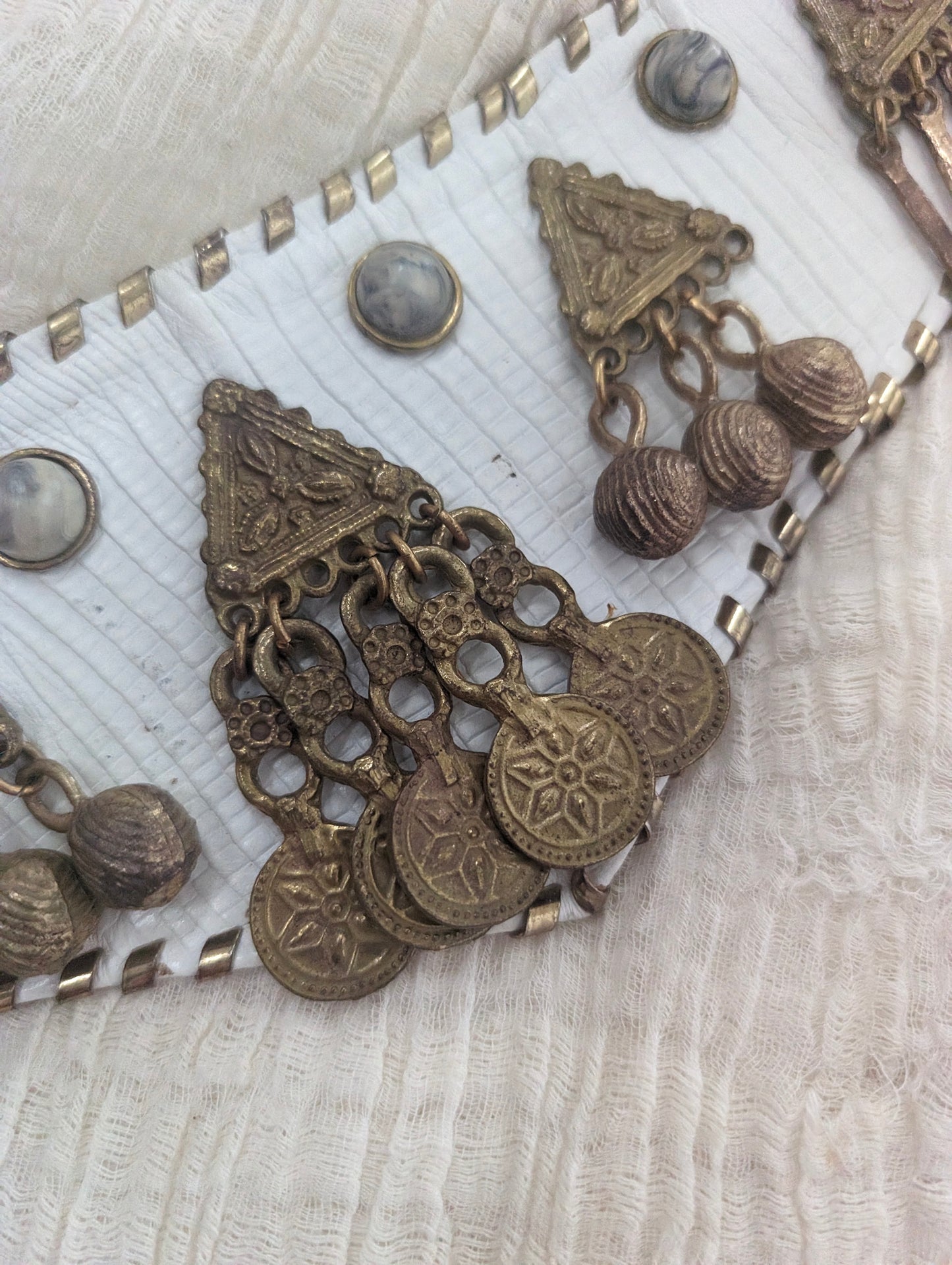 1980s brass belt Belt Rad Bonnie's Vintage