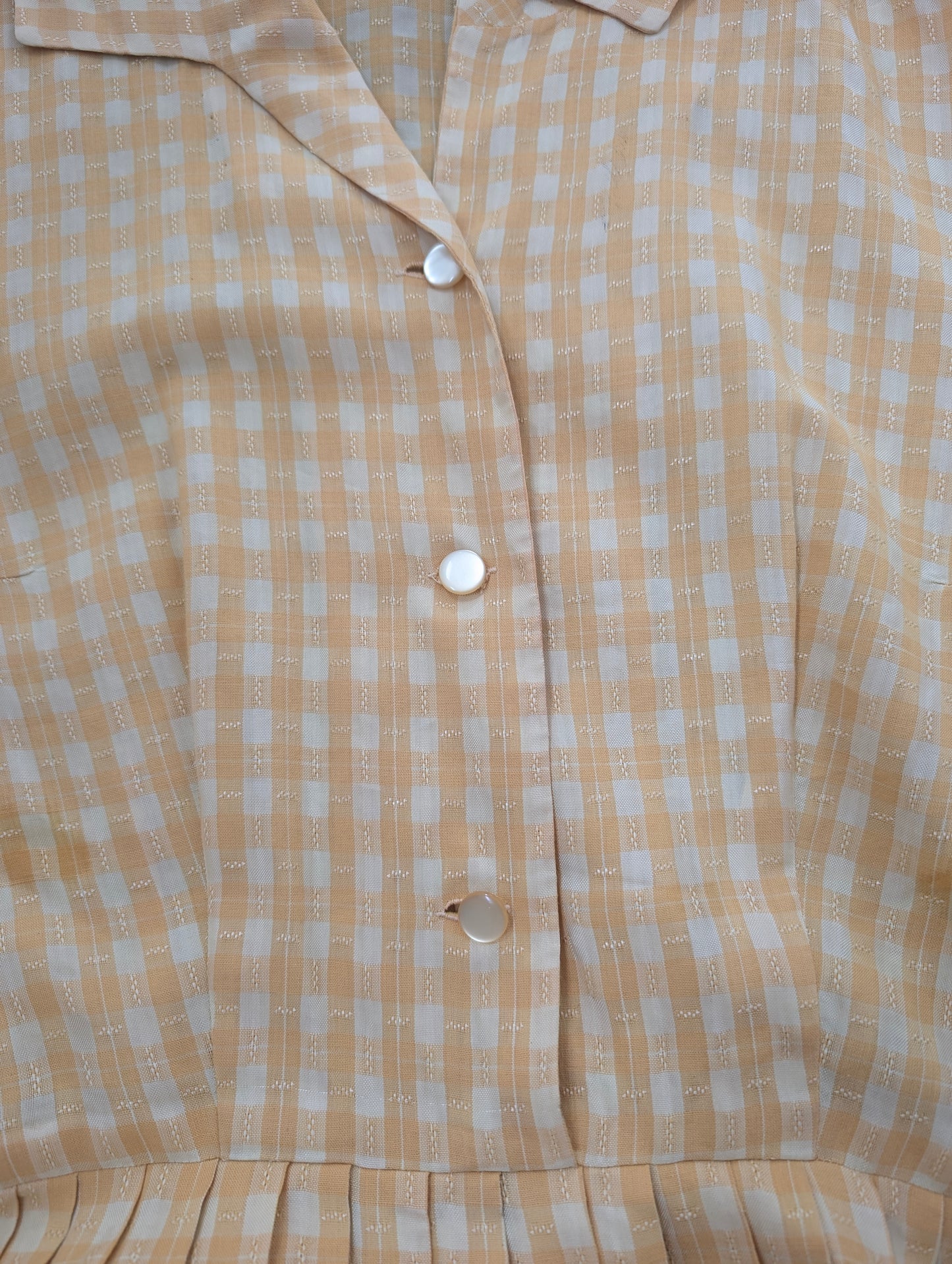 1950s gingham shirt dress Dress Rad Bonnie's Vintage