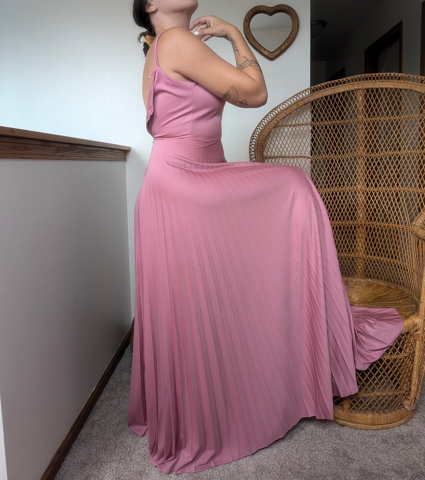 1970s three-piece pink fairy set Dress Rad Bonnie's Vintage
