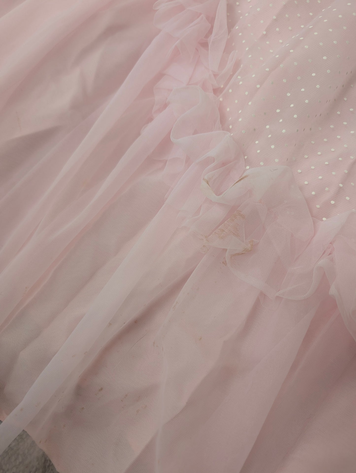 1980s dramatic pink gown Dress Rad Bonnie's Vintage