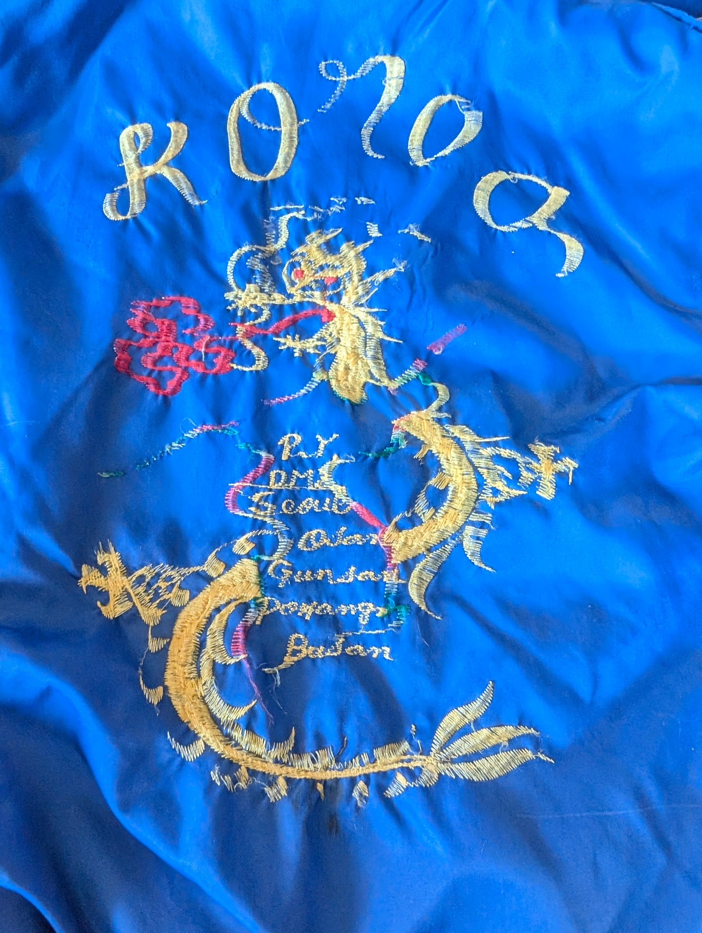 1970s souvenir jacket Jacket Rad Bonnie's Vintage