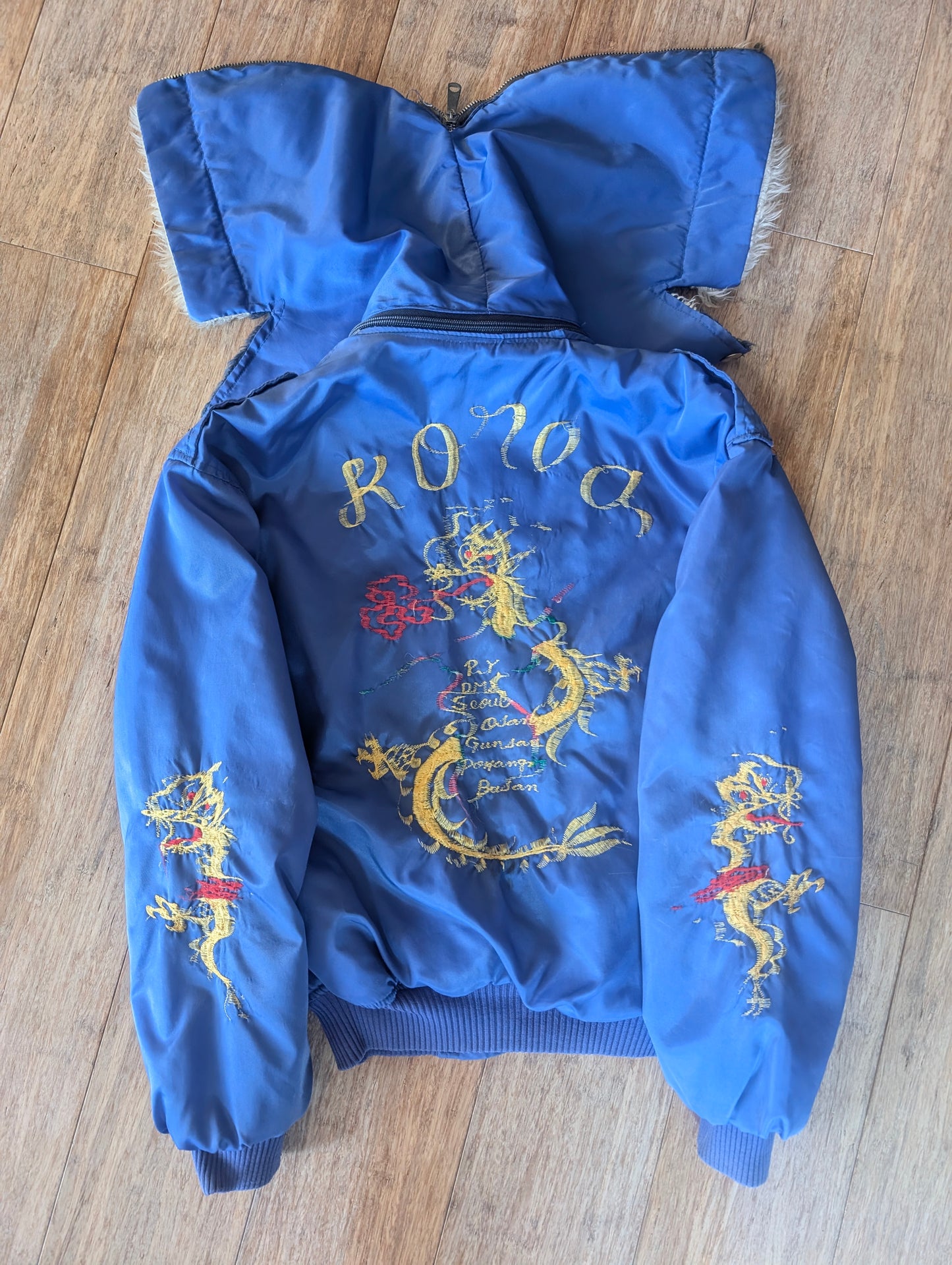 1970s souvenir jacket Jacket Rad Bonnie's Vintage