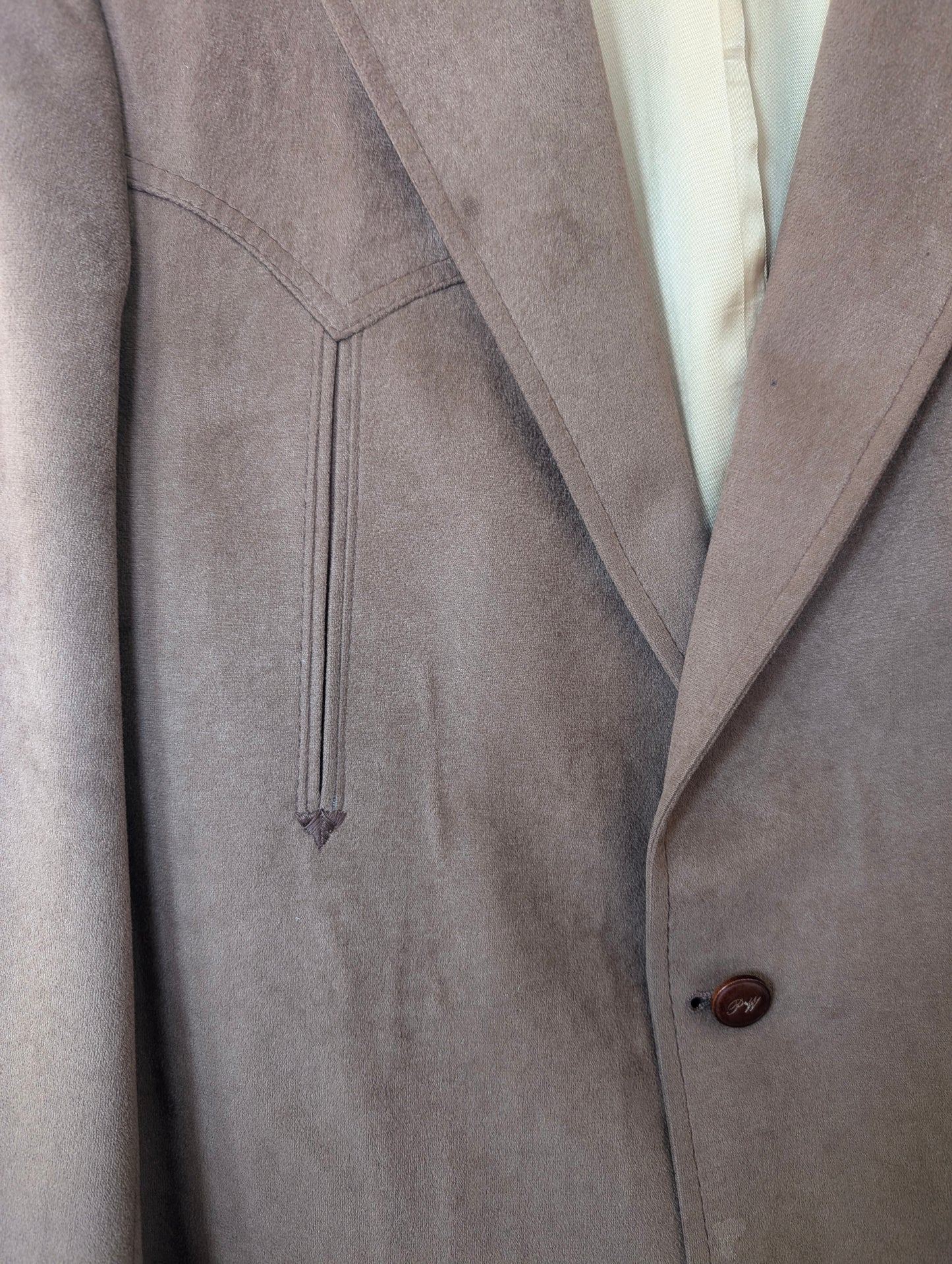 1960s Western blazer Jacket Rad Bonnie's Vintage