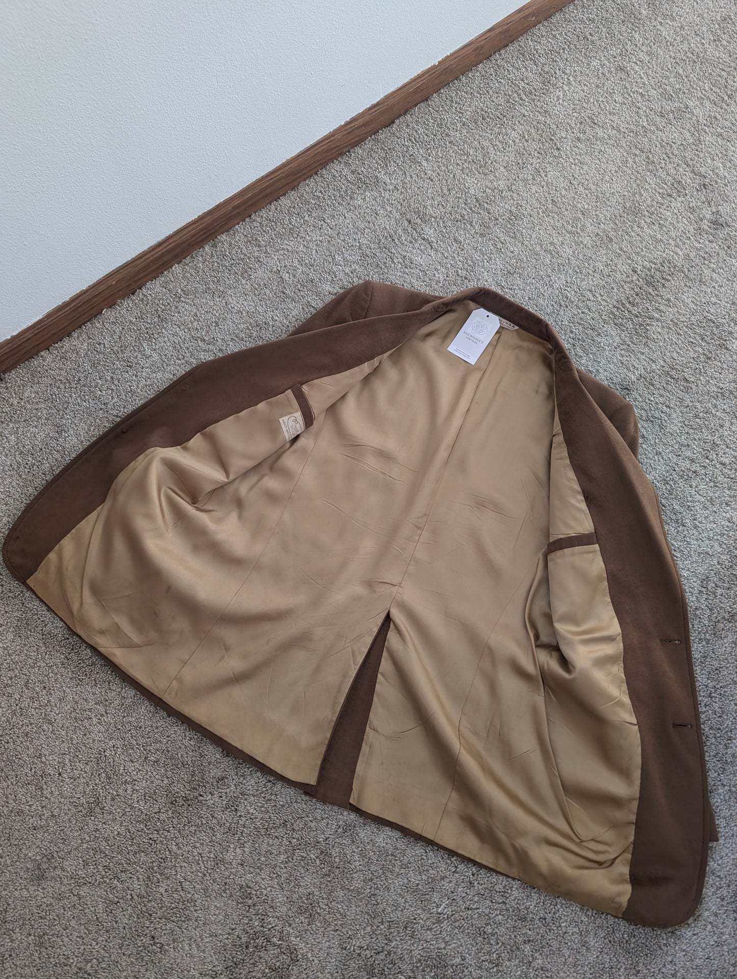 1960s Western blazer Jacket Rad Bonnie's Vintage