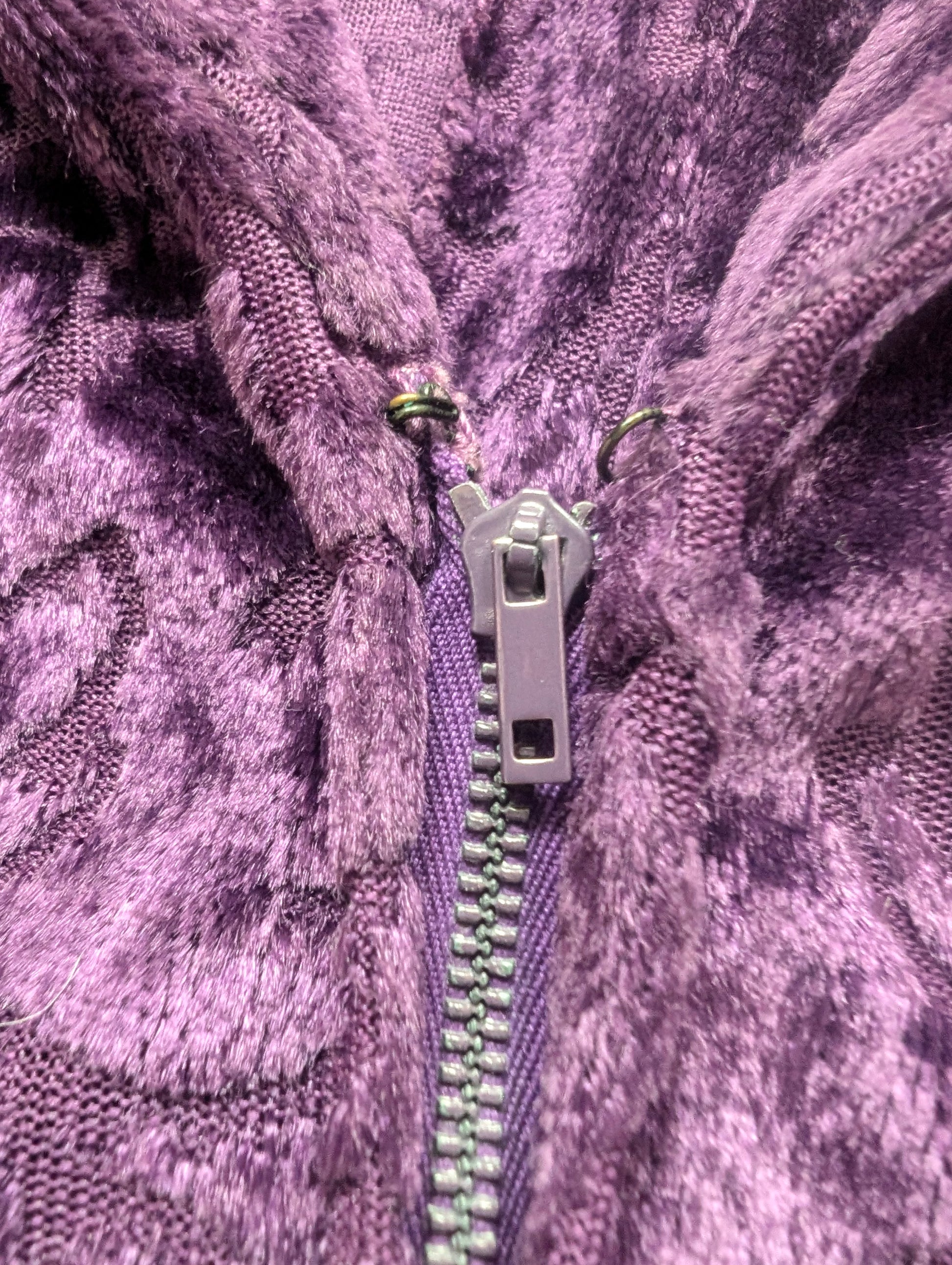 1960/70s purple velvet jumpsuit Jumpsuit Rad Bonnie's Vintage