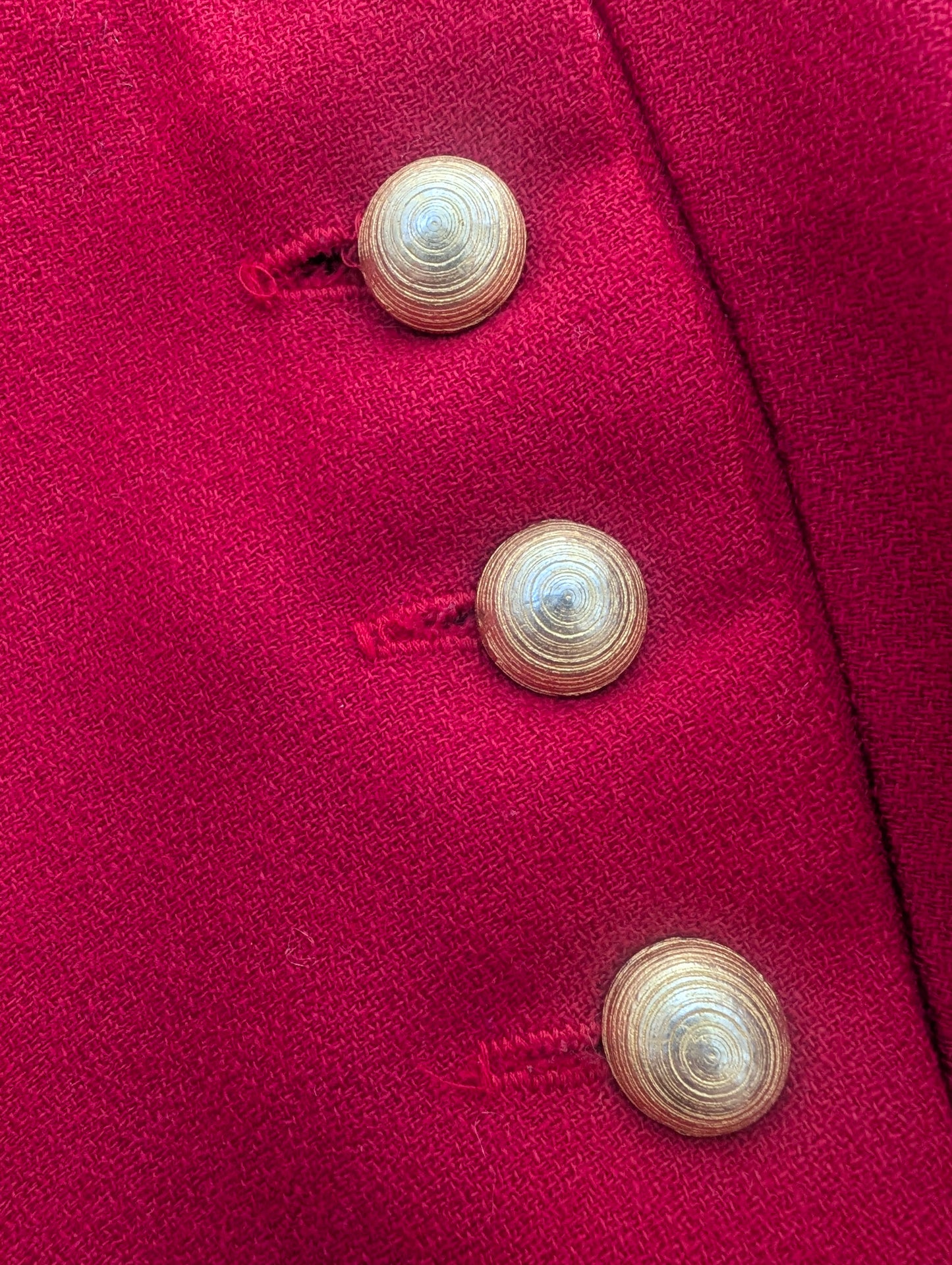 1980s Saks cherry red dress Dress Rad Bonnie's Vintage